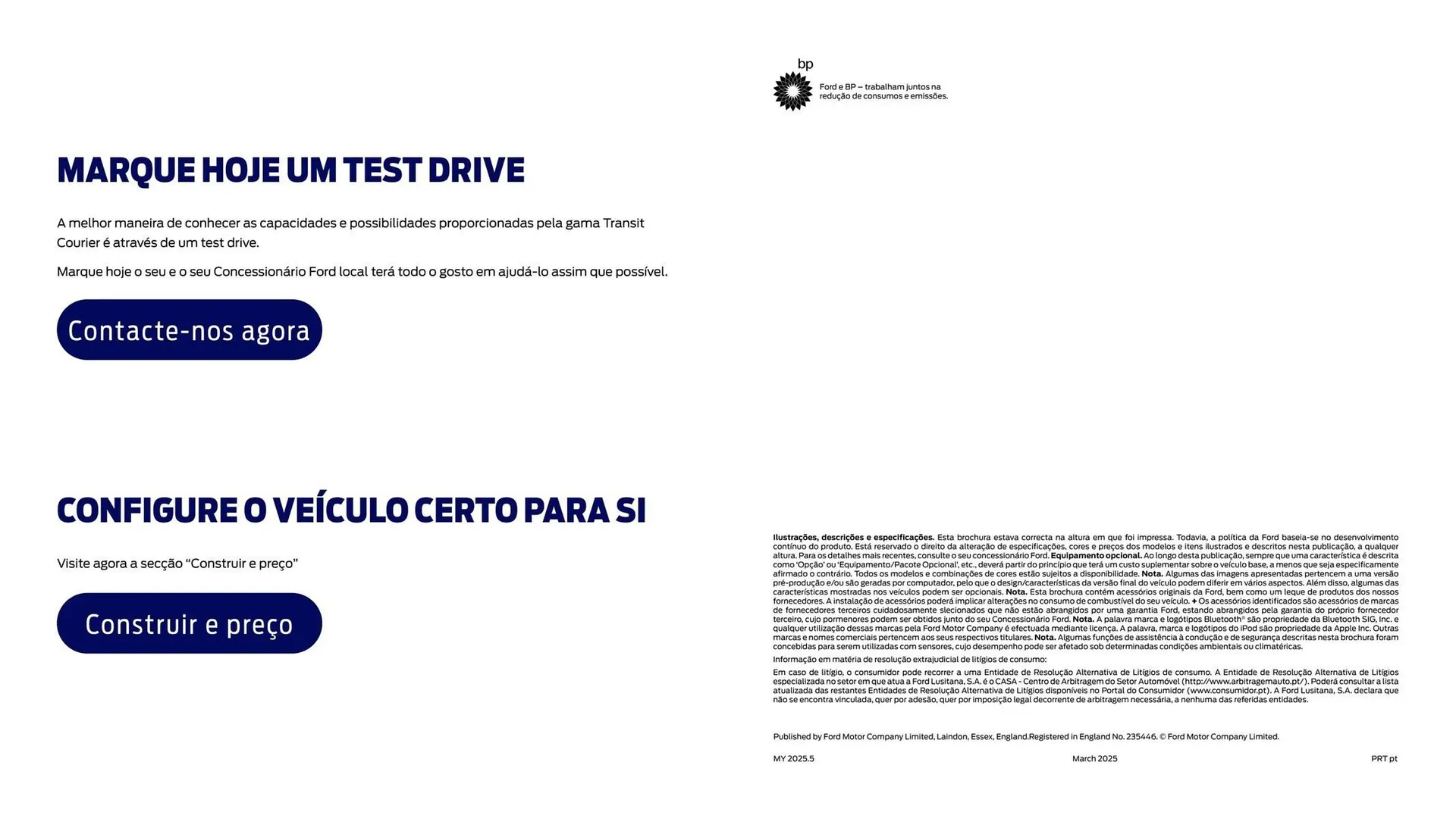 Folheto Folheto Ford de 1 de outubro até 30 de março 2026 - Pagina 20