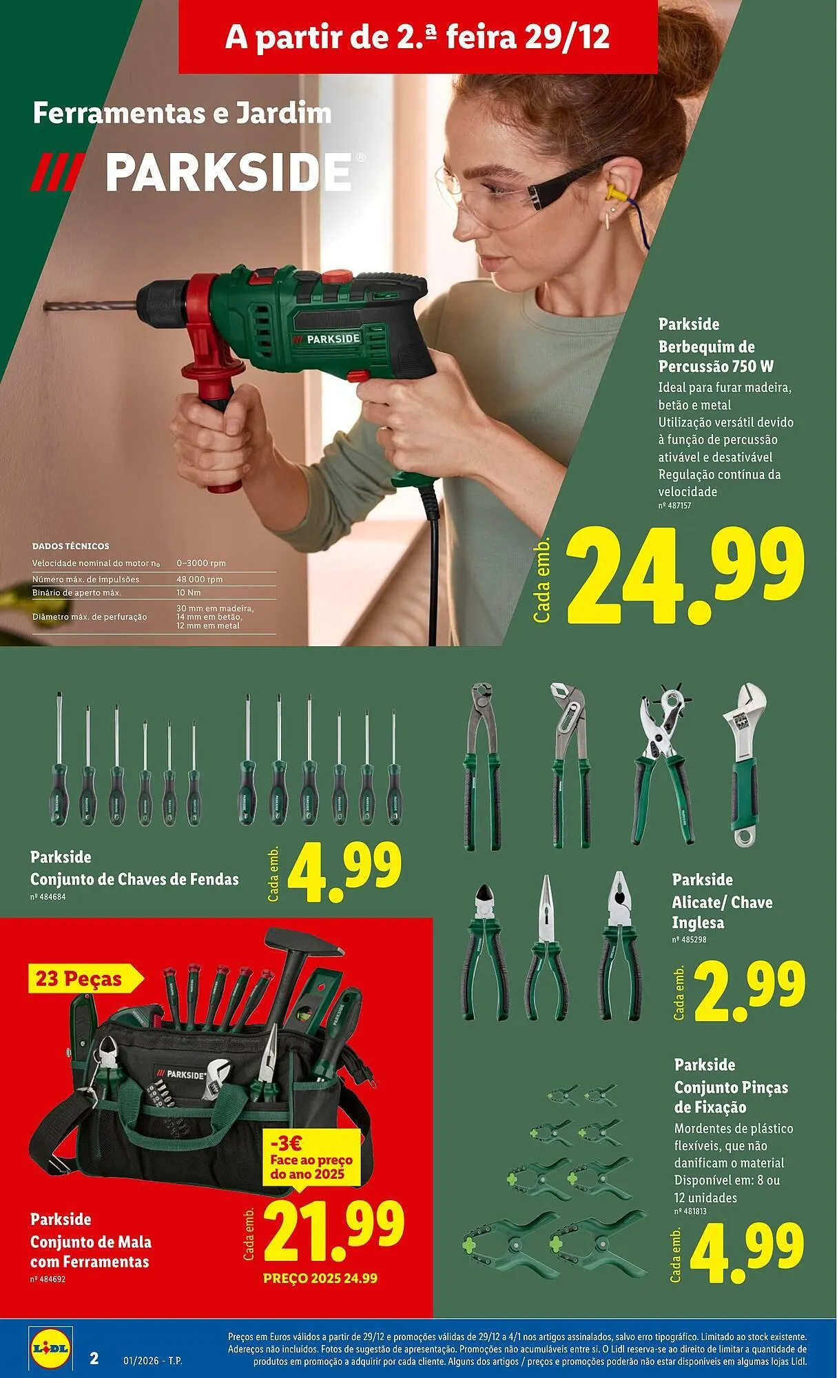 Folheto Folheto Lidl de 29 de dezembro até 4 de janeiro 2026 - Pagina 2
