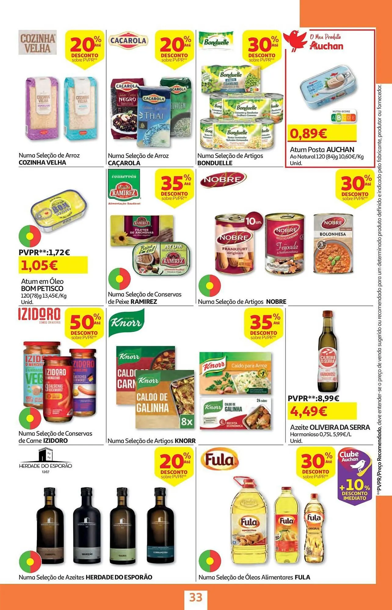 Folheto Folheto Auchan de 2 de junho até 17 de junho 2025 - Pagina 33