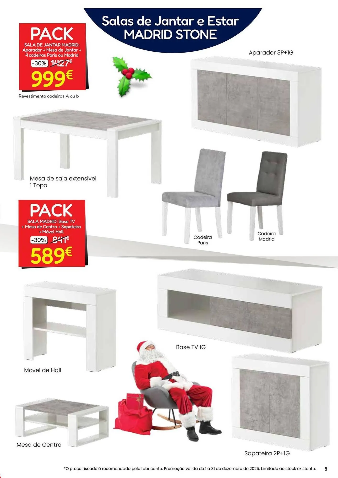 Folheto Folheto Hiper Centro do Móvel de 4 de dezembro até 31 de dezembro 2025 - Pagina 5