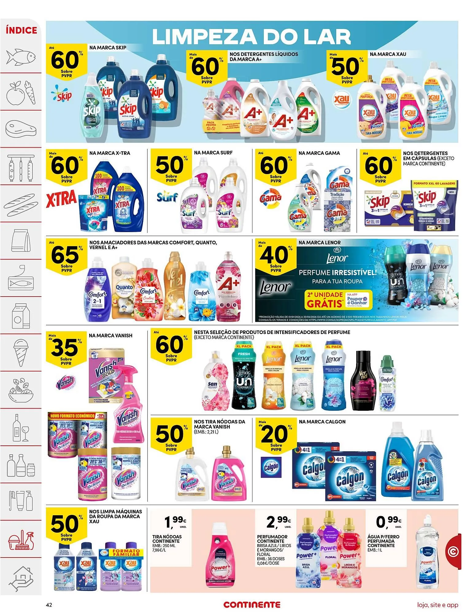 Folheto Folheto Continente de 24 de fevereiro até 2 de março 2026 - Pagina 42