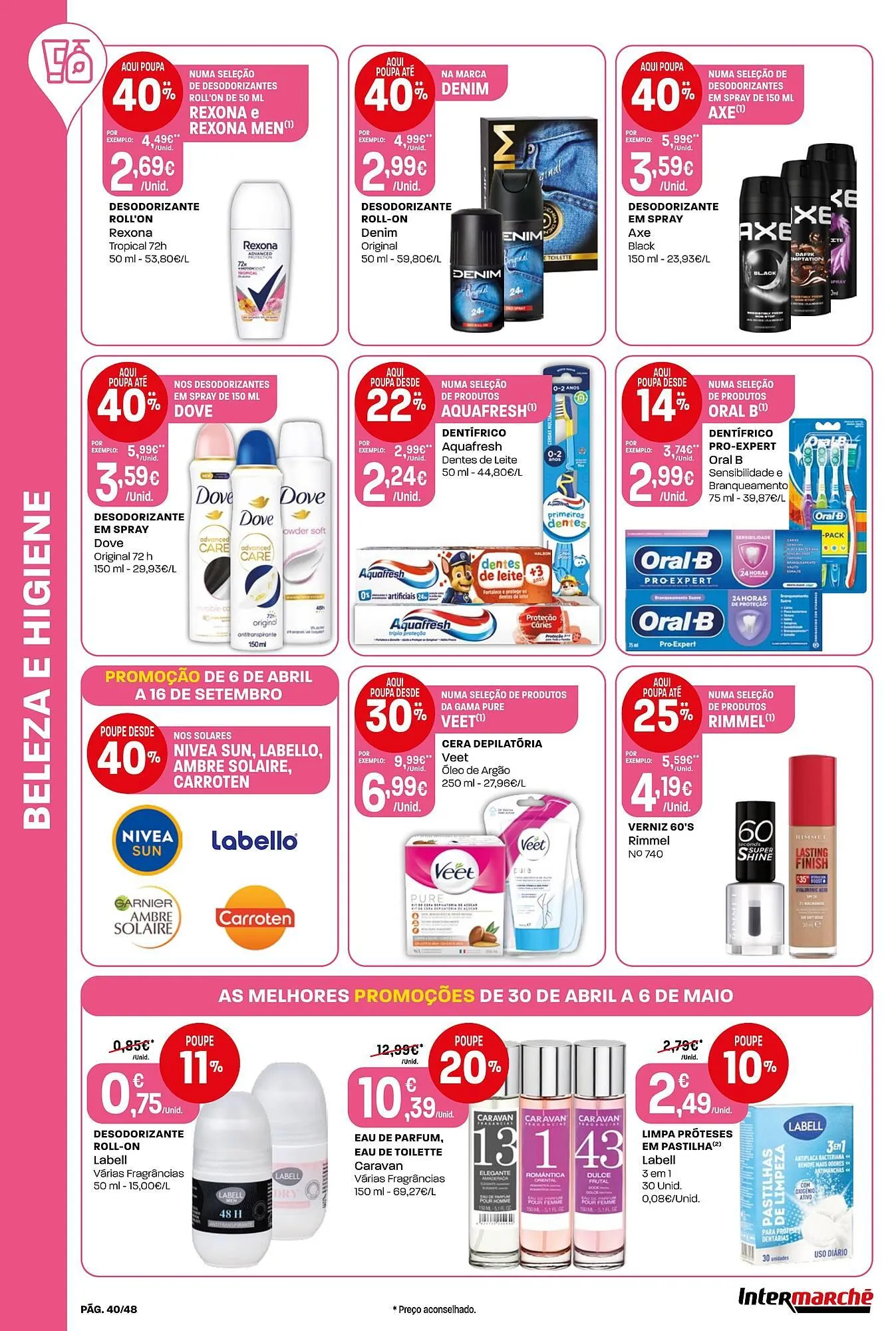 Folheto Folheto Intermarché de 30 de abril até 6 de maio 2026 - Pagina 40