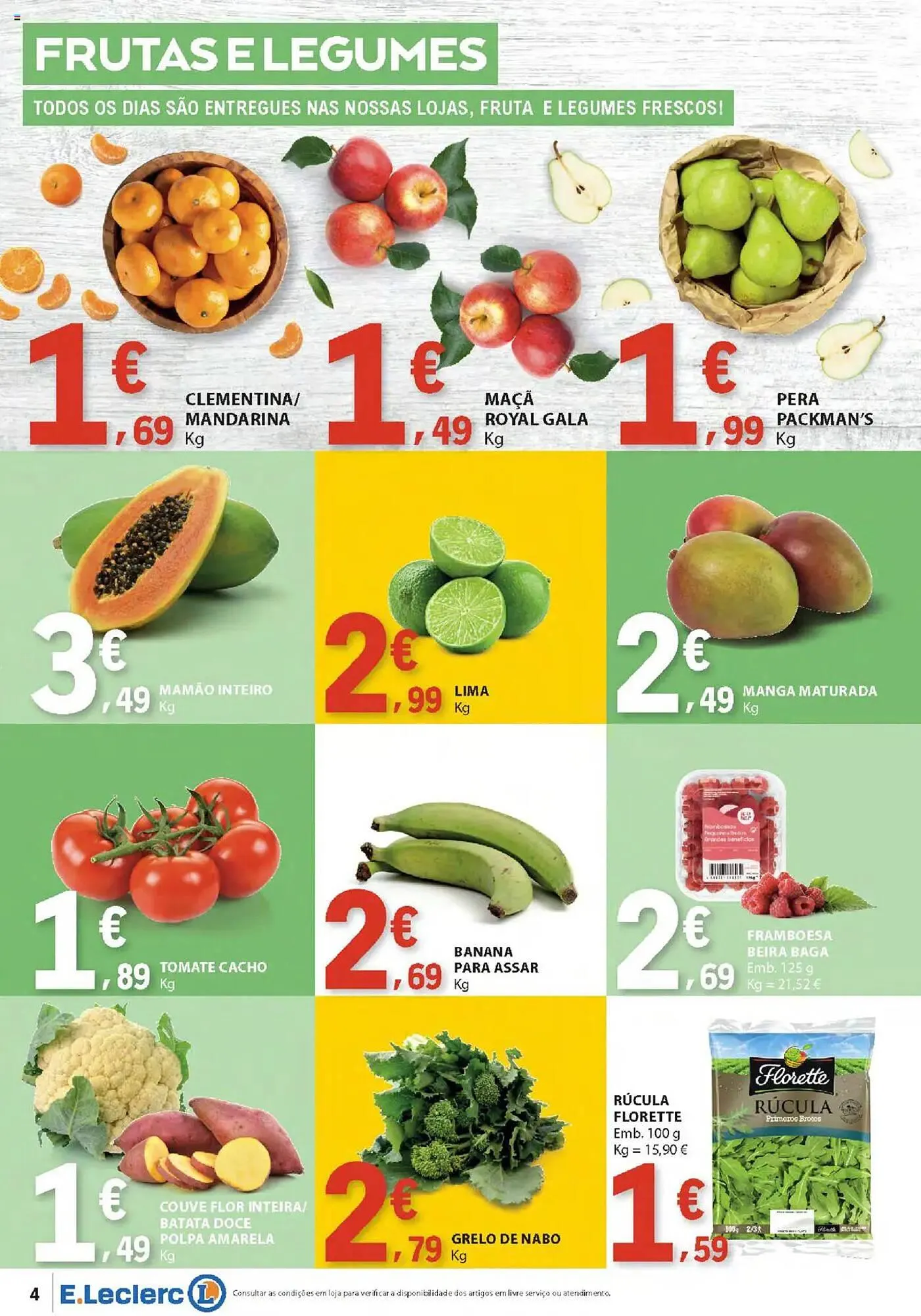 Folheto Folheto E.Leclerc de 10 de abril até 21 de abril 2025 - Pagina 4