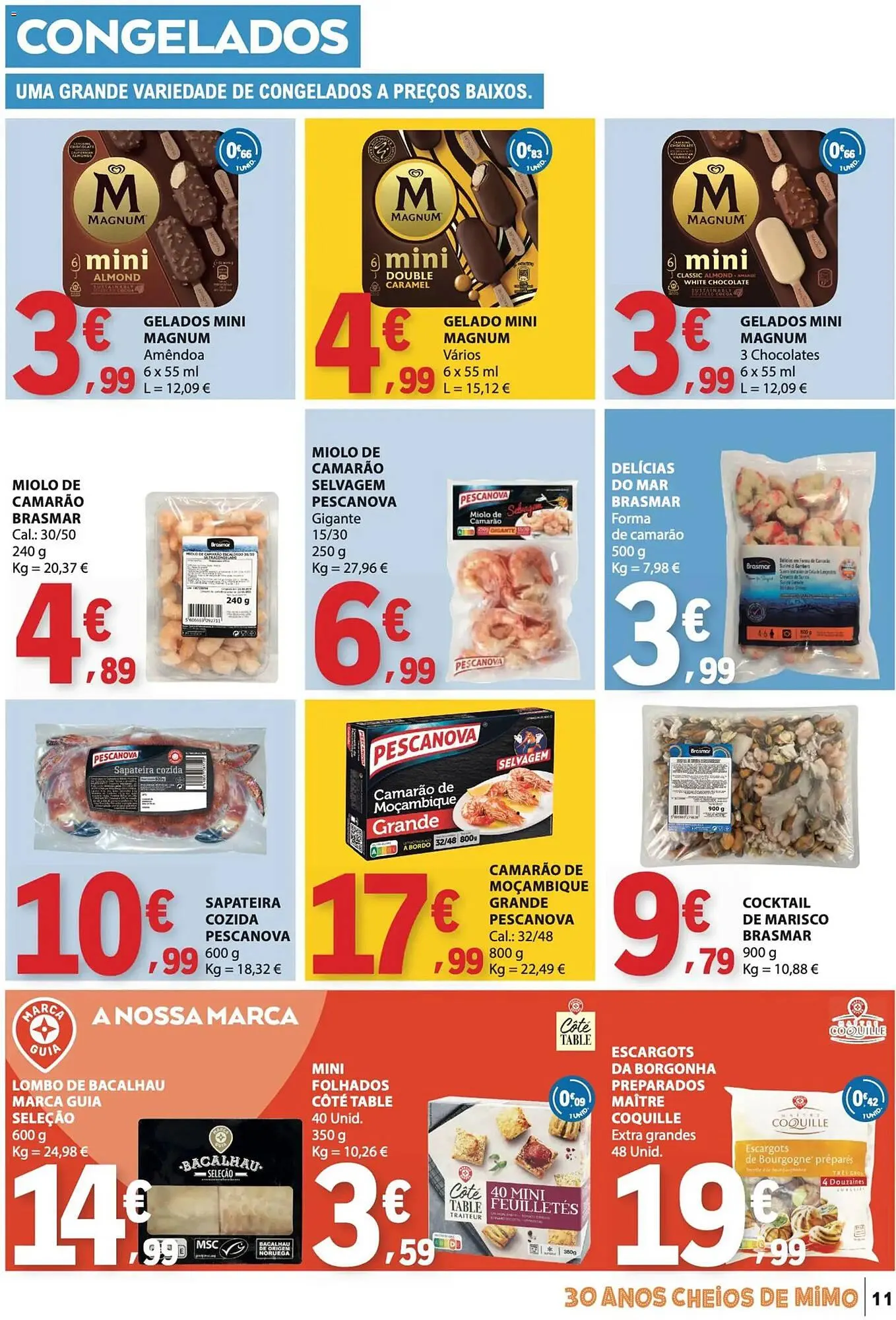 Folheto Folheto E.Leclerc de 26 de março até 7 de abril 2026 - Pagina 11