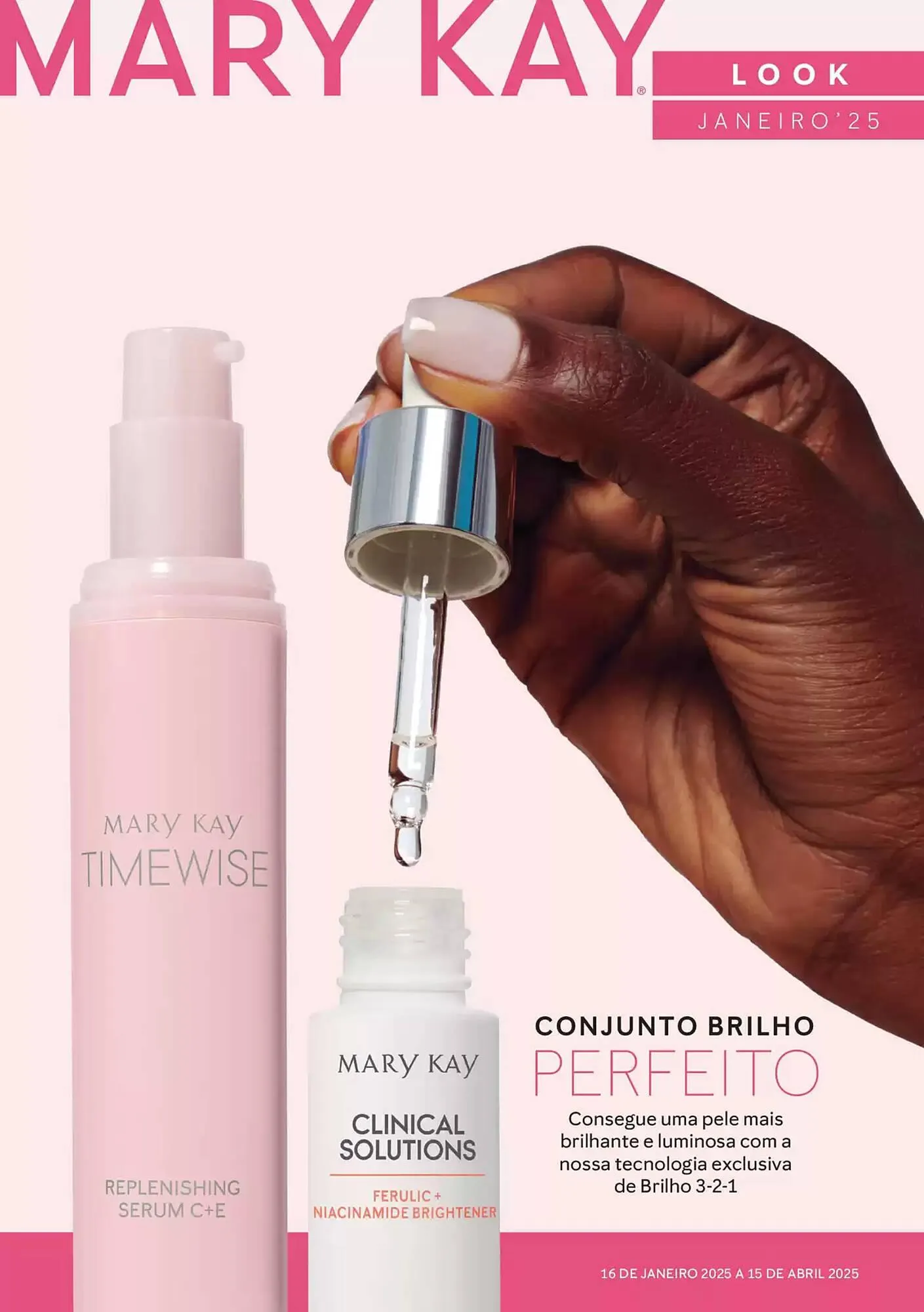 Folheto Folheto Mary Kay de 16 de janeiro até 15 de abril 2025 - Pagina 1