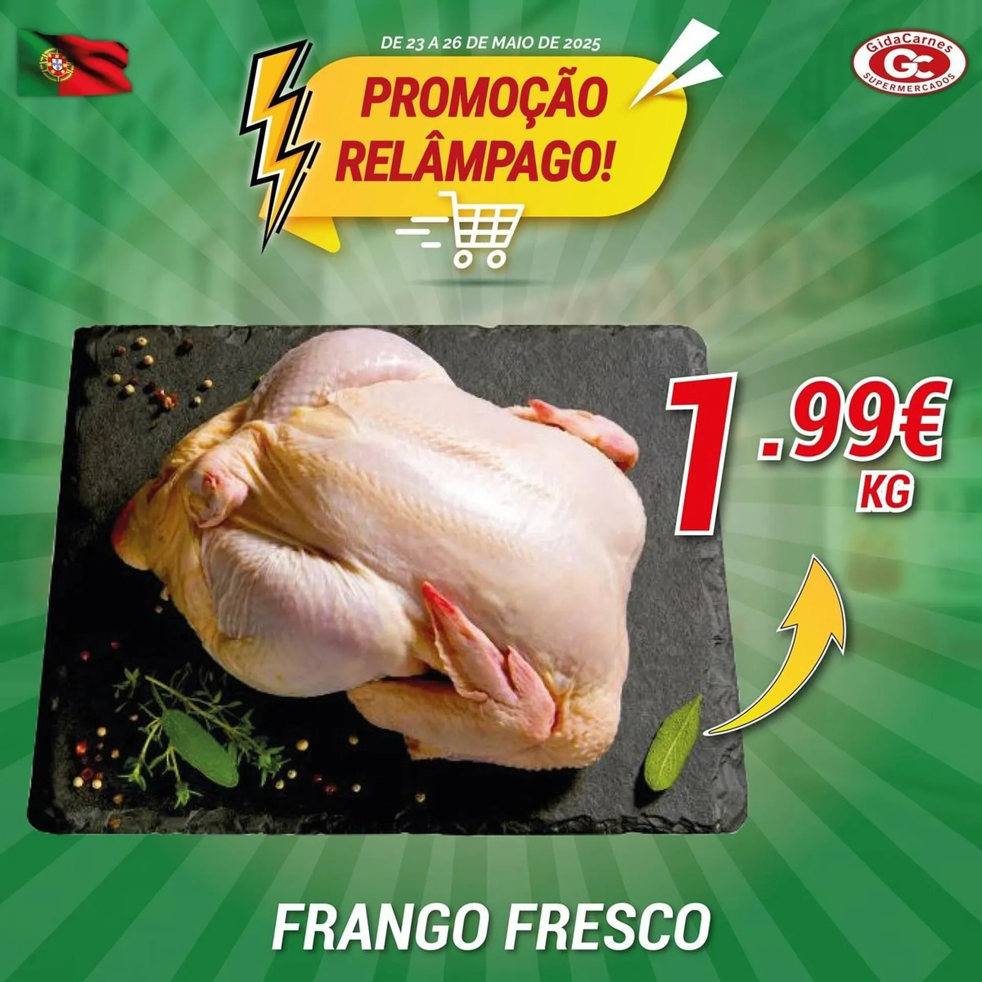 Folheto GidaCarnes Supermercados - 1