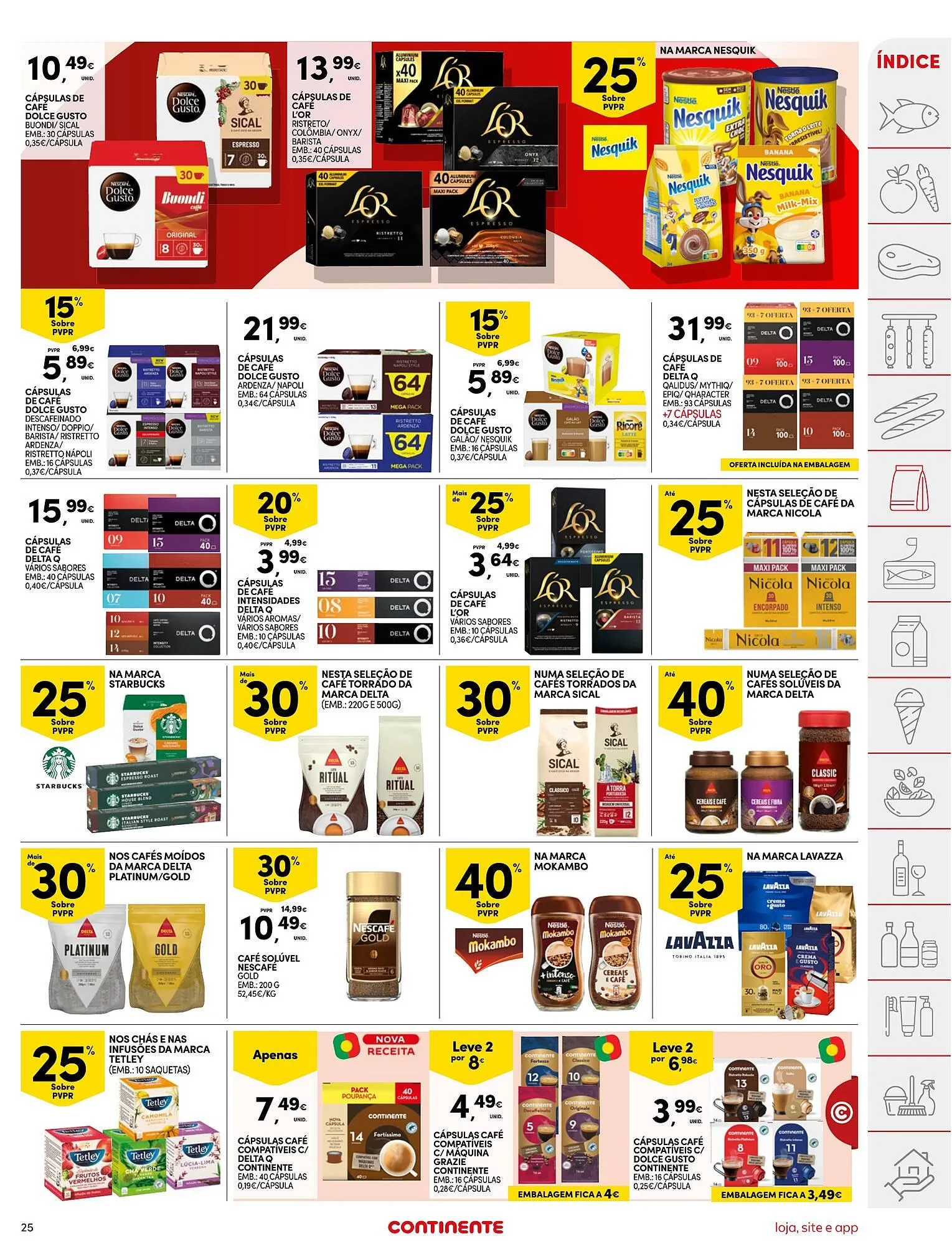 Folheto Folheto Continente de 4 de novembro até 10 de novembro 2025 - Pagina 25
