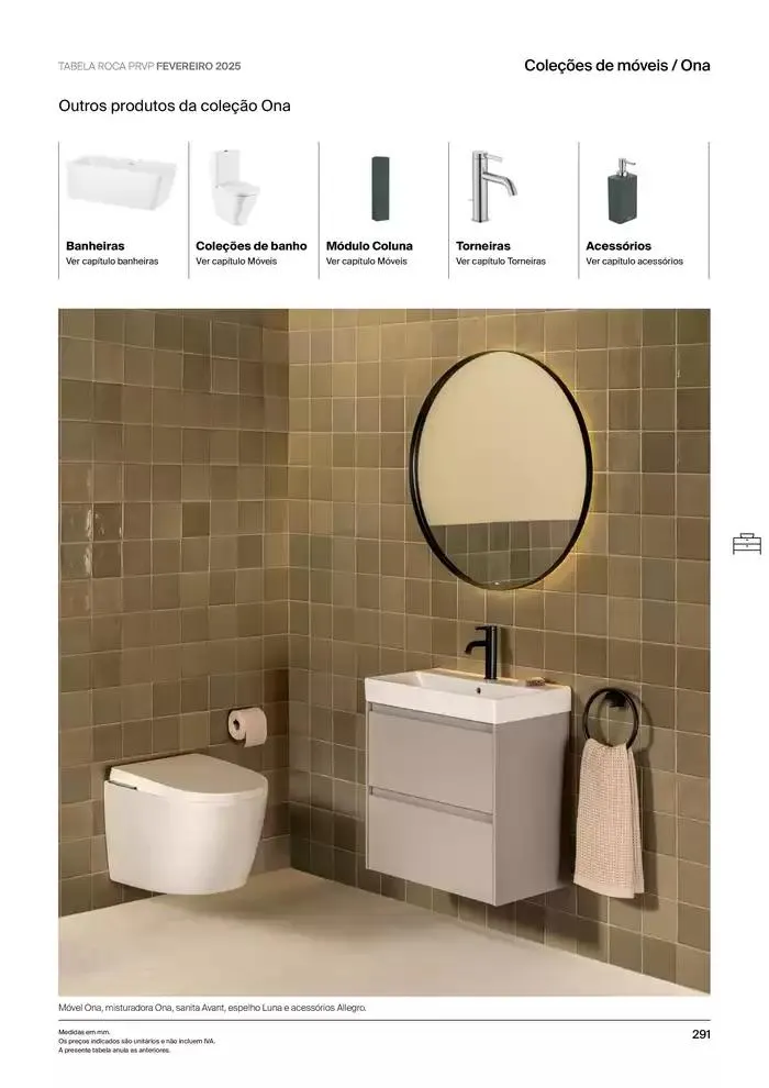 Folheto Soluções de Banho  de 6 de janeiro até 31 de dezembro 2025 - Pagina 293
