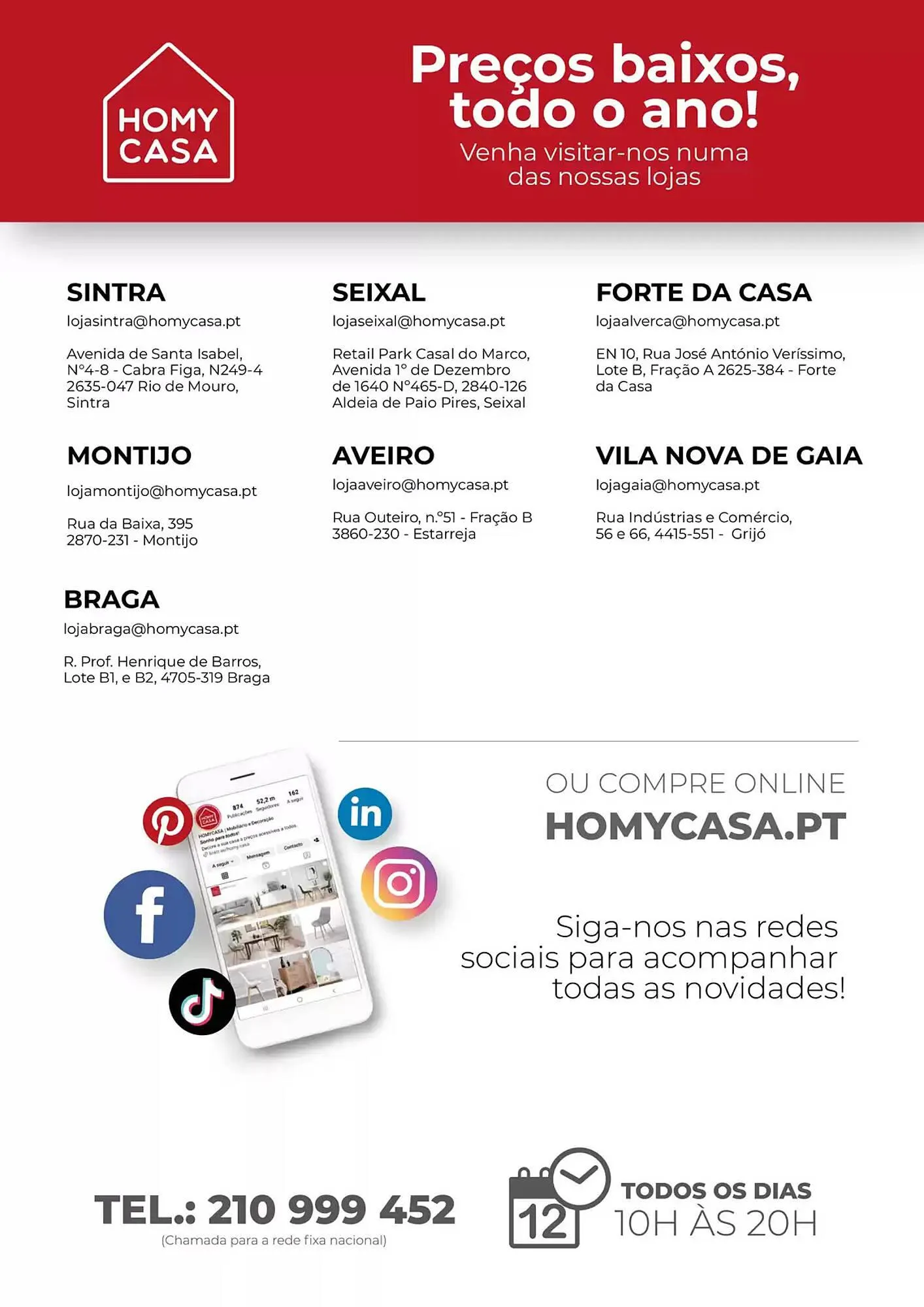 Folheto Folheto Homy Casa de 28 de janeiro até 27 de fevereiro 2025 - Pagina 8