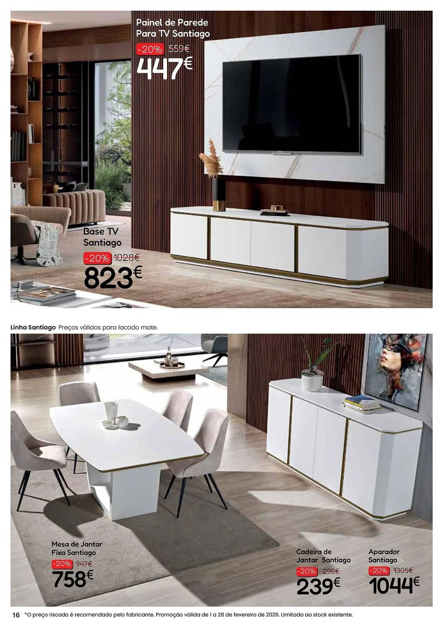 Folheto Folheto Hiper Centro do Móvel de 2 de fevereiro até 28 de fevereiro 2026 - Pagina 16