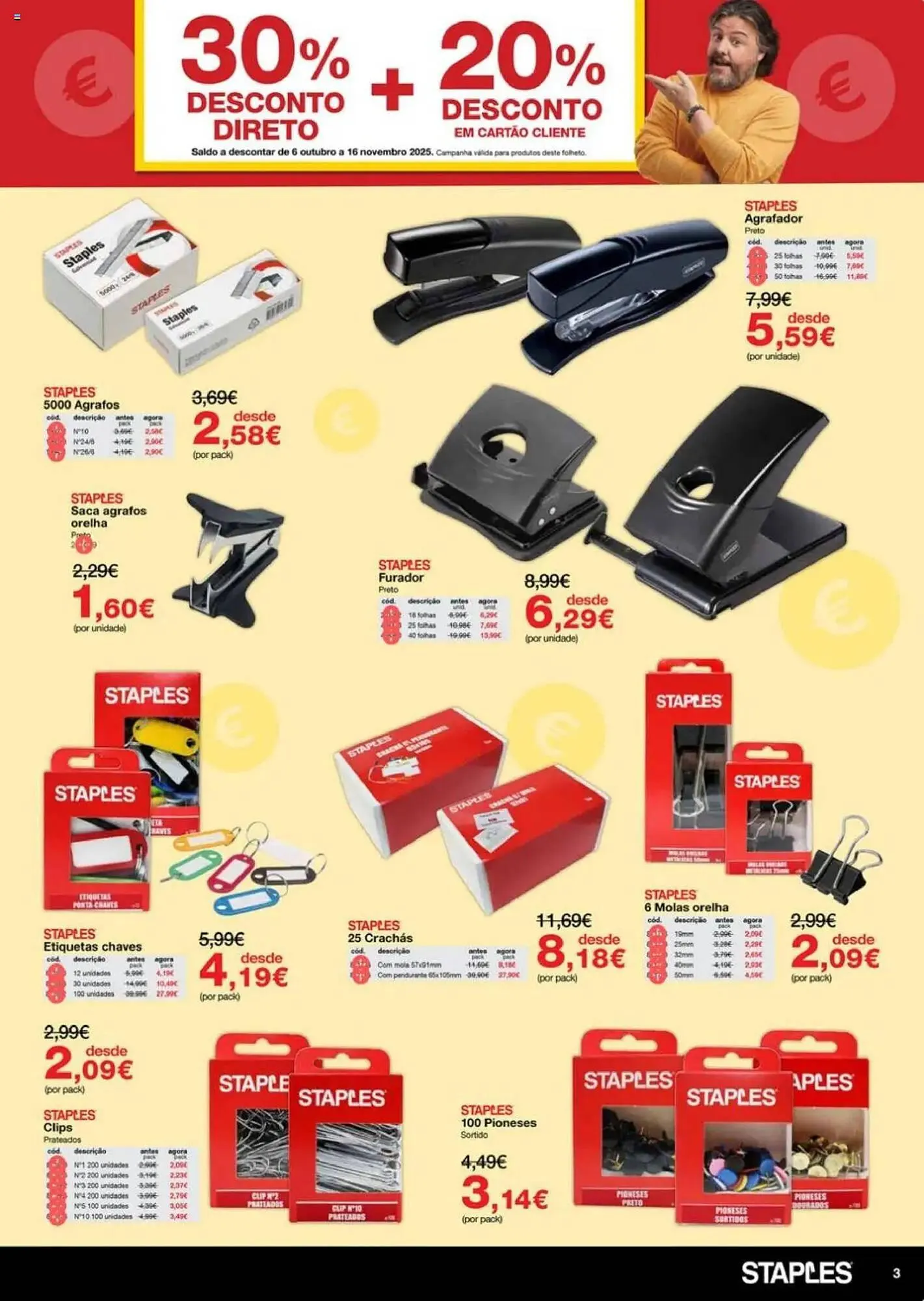 Folheto Folheto Staples de 29 de setembro até 6 de outubro 2025 - Pagina 3