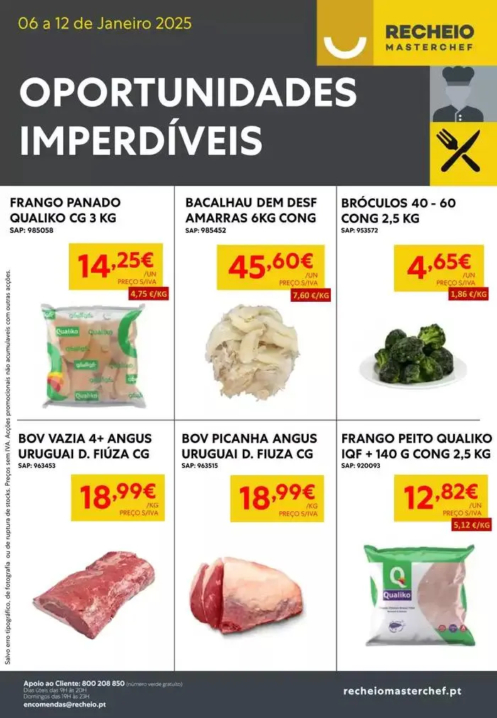 Folheto Recheio Oportunidades Imperdíveis de 7 de janeiro até 12 de janeiro 2025 - Pagina 2