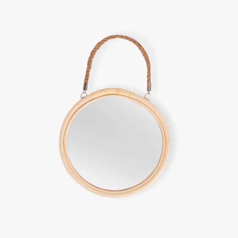 Espelho Rattan D38,5cm BEACH