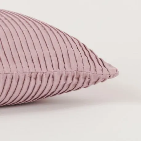 Almofada retangula 30x50 New Ondas camurça rosa palo