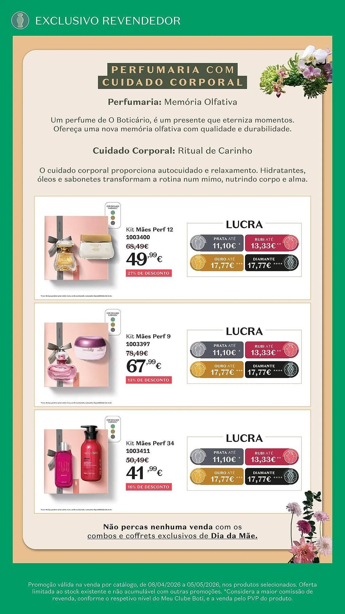 Folheto Folheto O Boticário de 8 de abril até 5 de maio 2026 - Pagina 13