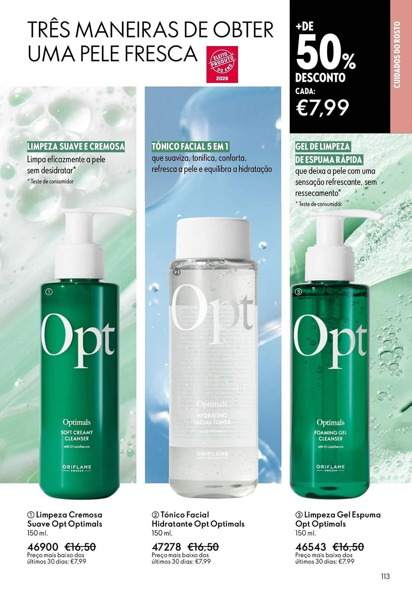 Folheto Catálogo Oriflame de 6 de maio até 26 de maio 2026 - Pagina 113