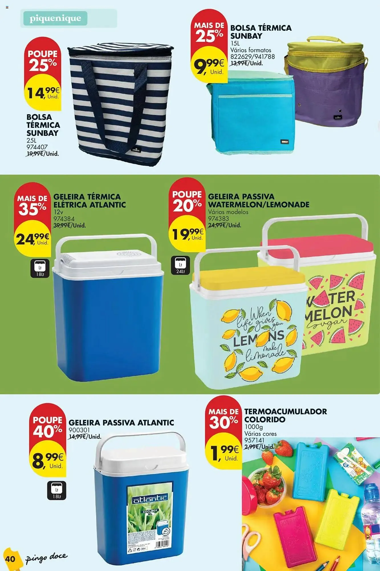 Folheto Folheto Pingo Doce de 10 de junho até 1 de julho 2025 - Pagina 40