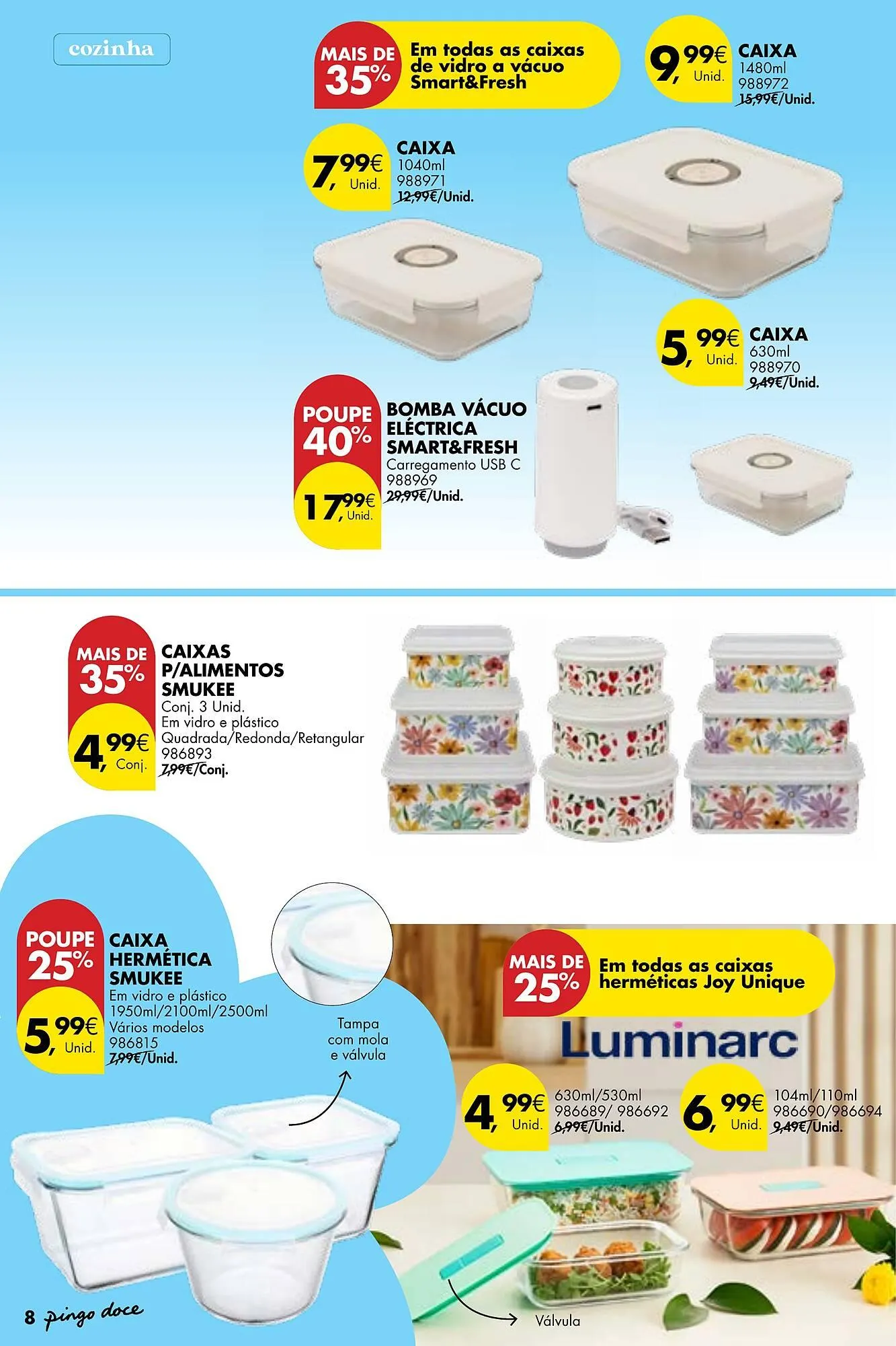 Folheto Folheto Pingo Doce de 22 de abril até 19 de maio 2025 - Pagina 8