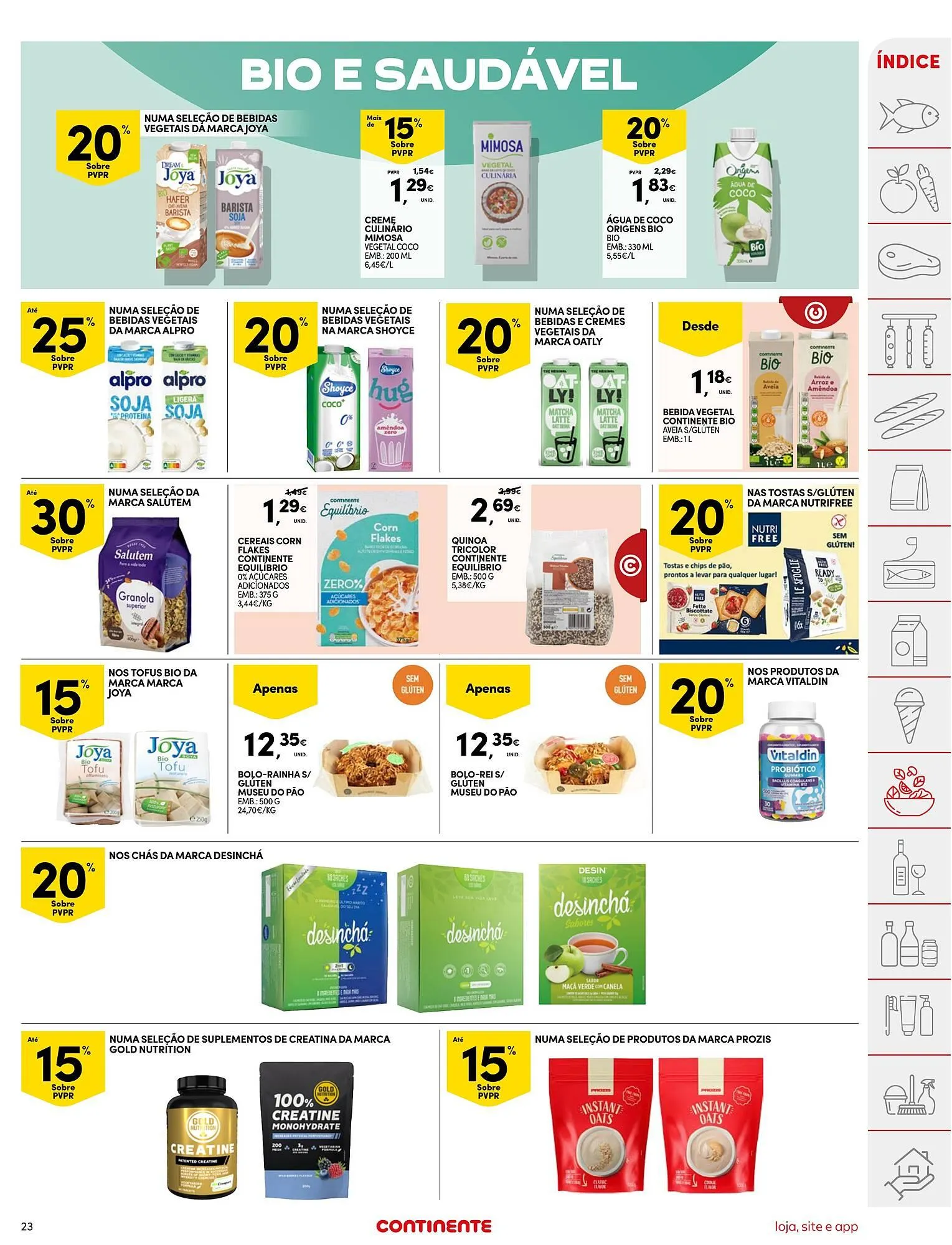 Folheto Folheto Continente Bom dia de 2 de dezembro até 8 de dezembro 2025 - Pagina 23