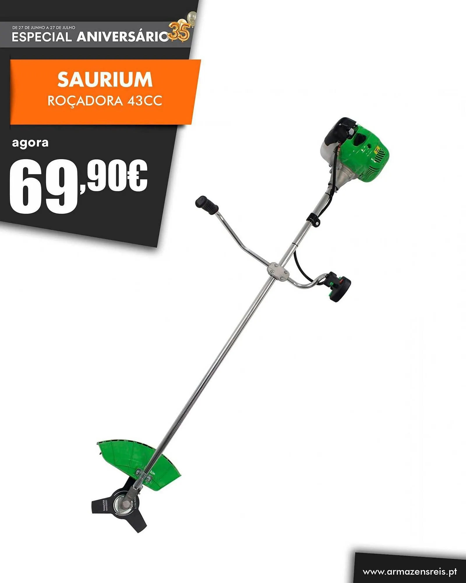 Folheto Folheto Armazéns Reis de 11 de julho até 27 de julho 2025 - Pagina 1