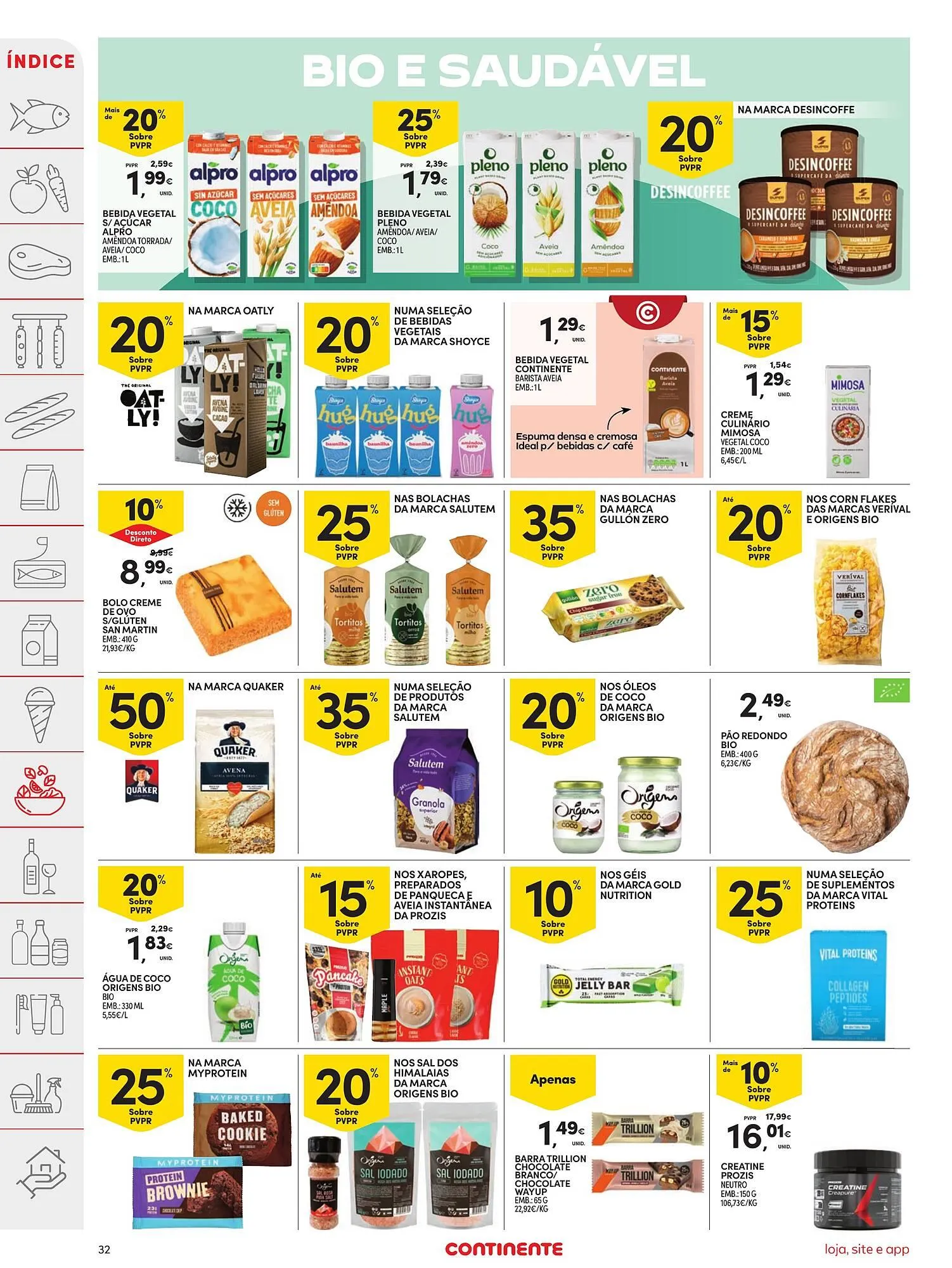 Folheto Folheto Continente de 17 de fevereiro até 23 de fevereiro 2026 - Pagina 32