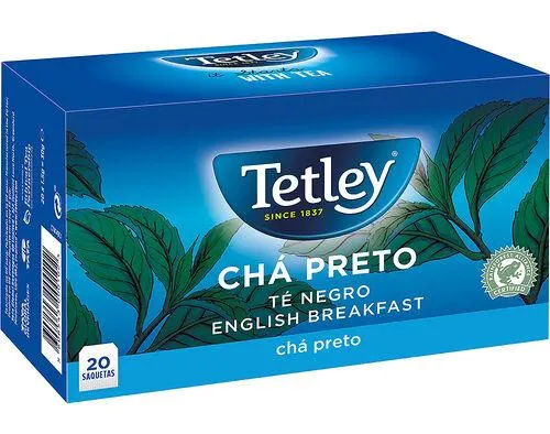 chá tetley preto 20 saquetas