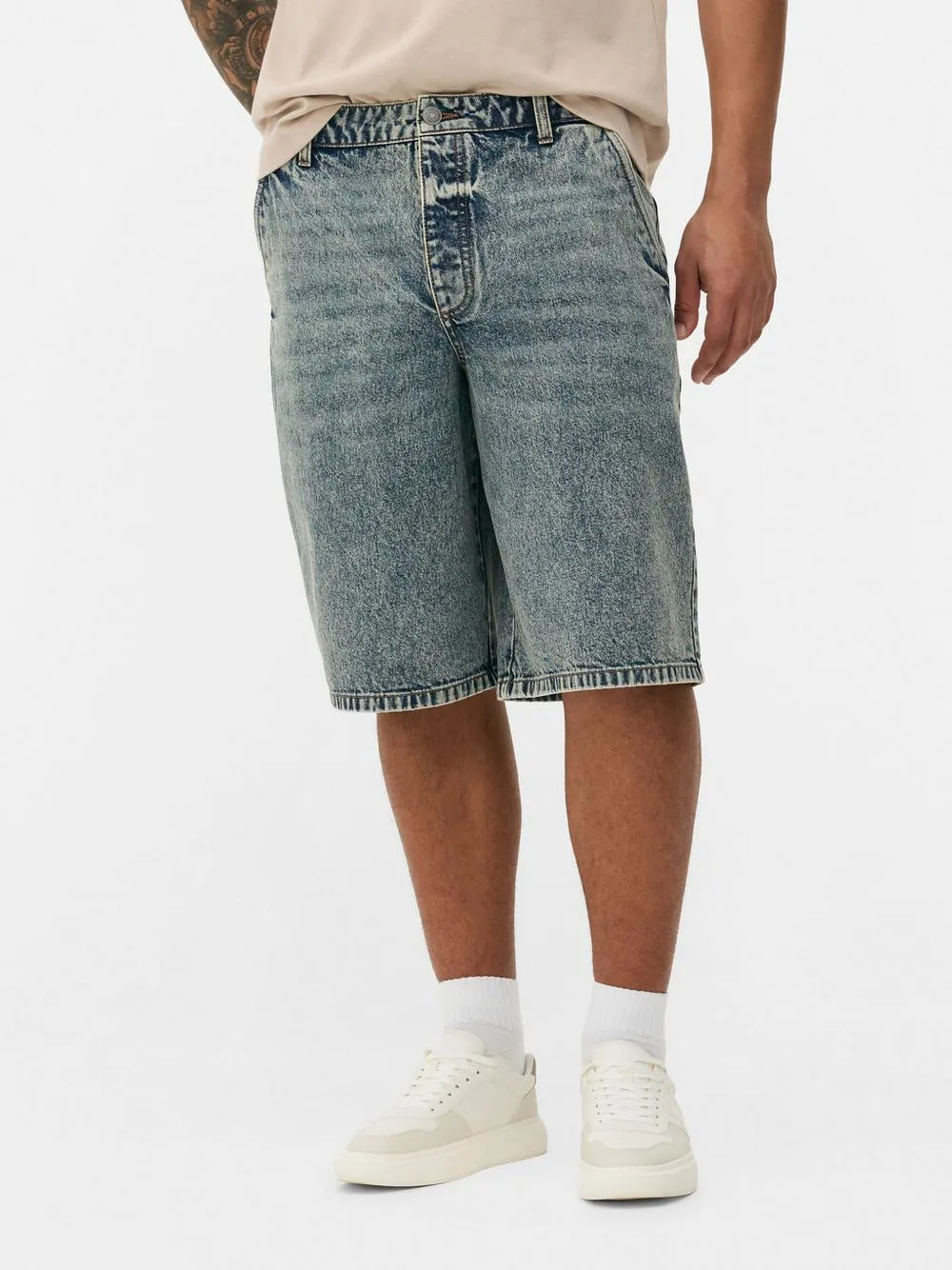 Baggy Denim Shorts