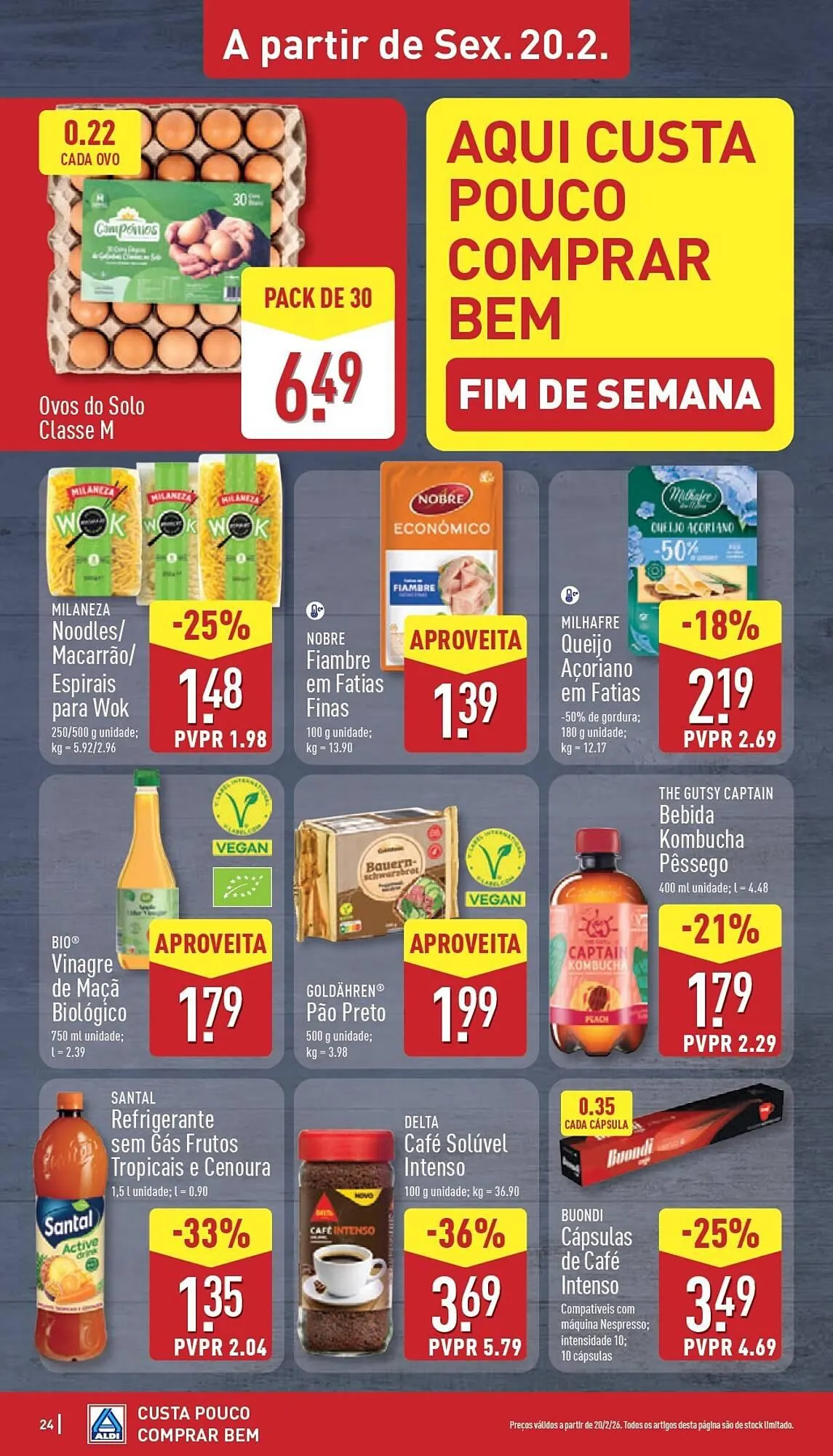 Folheto Folheto ALDI de 16 de fevereiro até 22 de fevereiro 2026 - Pagina 24