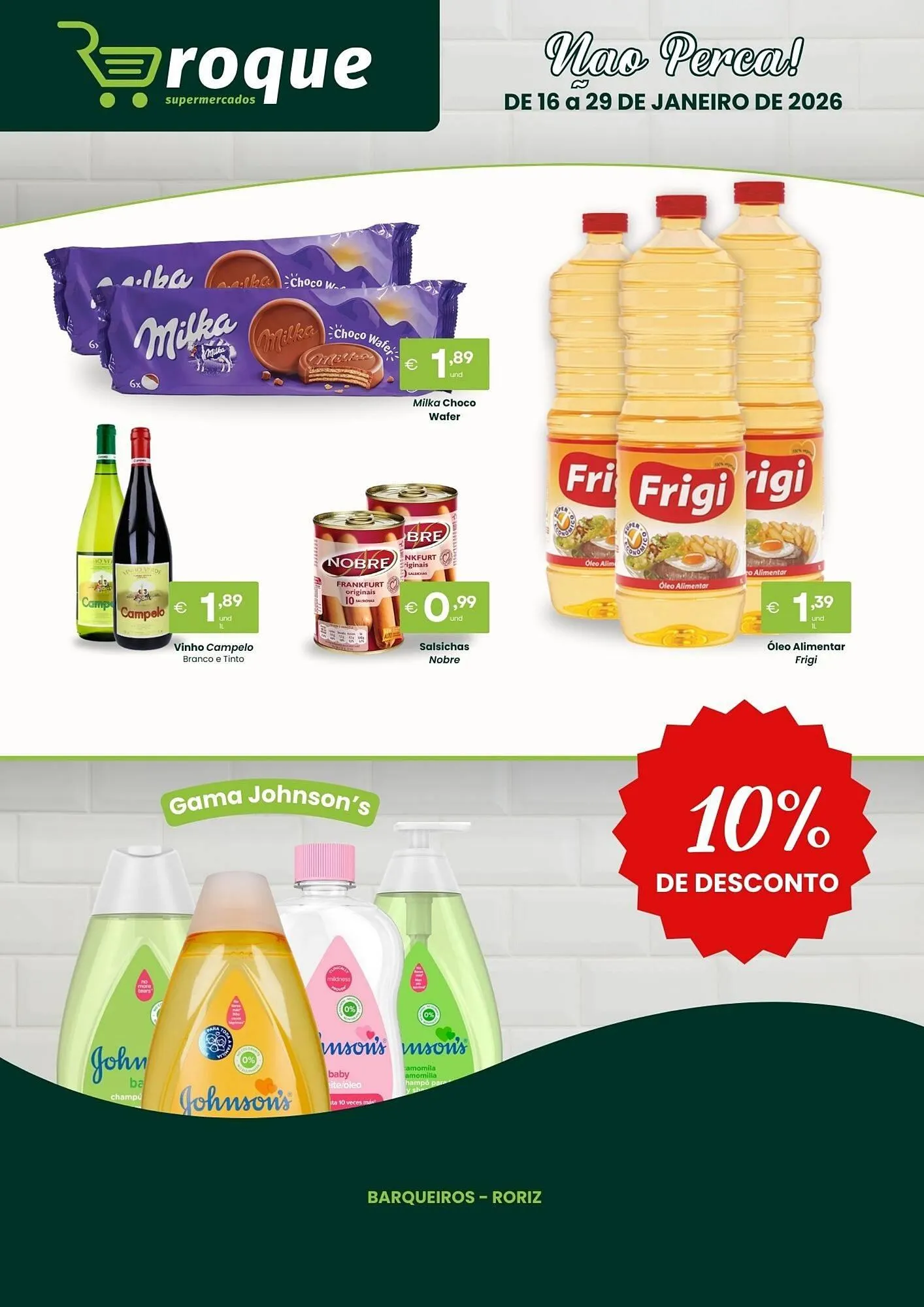 Folheto Roque Supermercados - 1