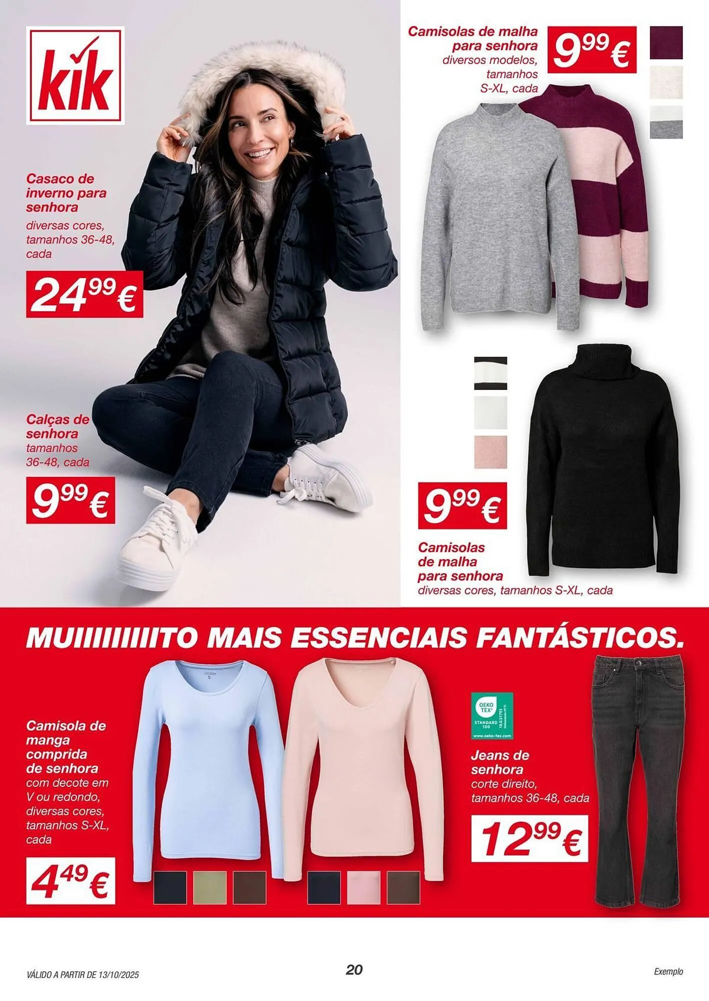 Folheto Folheto kik de 15 de outubro até 14 de novembro 2025 - Pagina 20