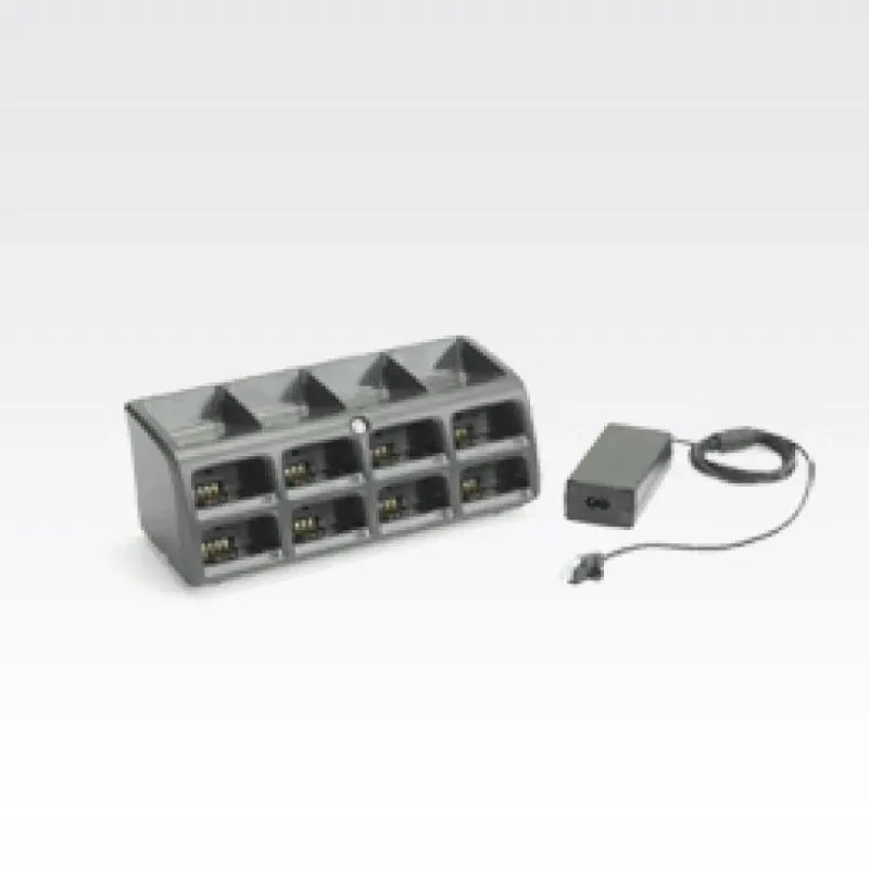 Kit de carregador de bateria Zebra com 8 slots - SAC5070-801CR