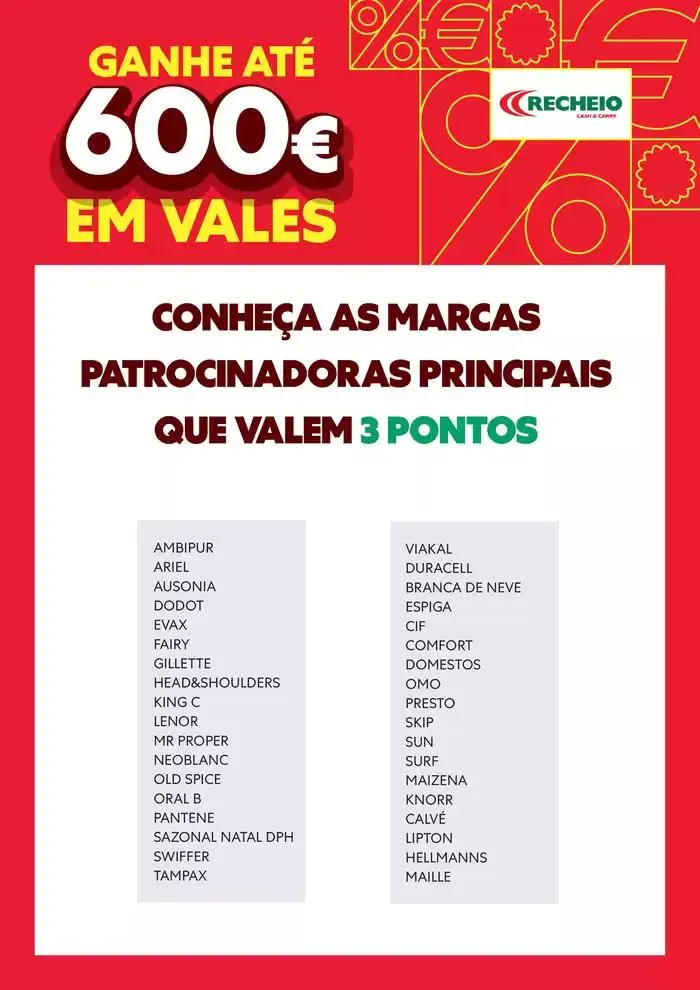 Folheto Recheio Ganhe até 600€ de 7 de janeiro até 31 de março 2025 - Pagina 4