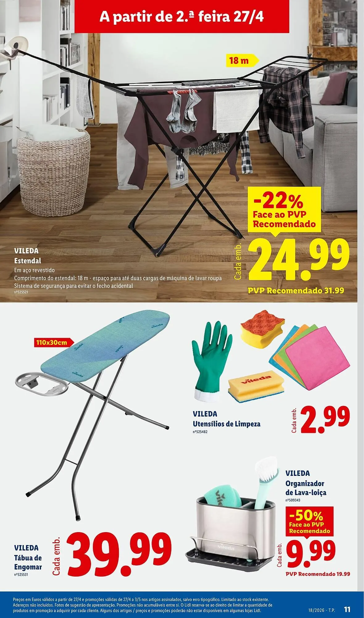 Folheto Folheto Lidl de 27 de abril até 3 de maio 2026 - Pagina 11