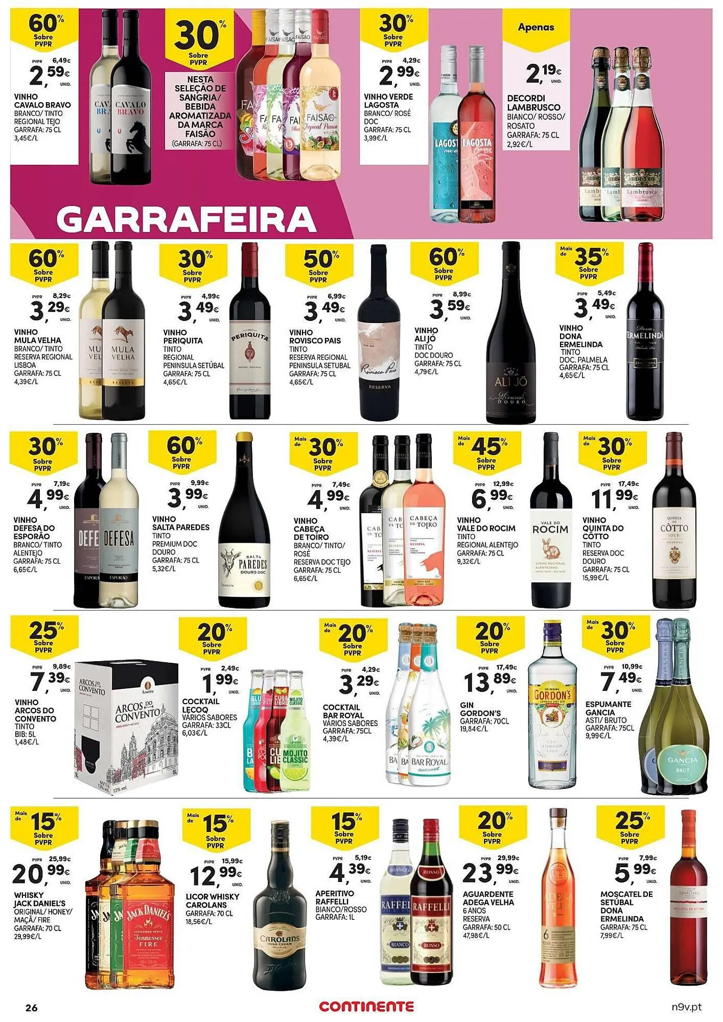 Folheto Folheto Continente de 30 de outubro até 12 de novembro 2025 - Pagina 26