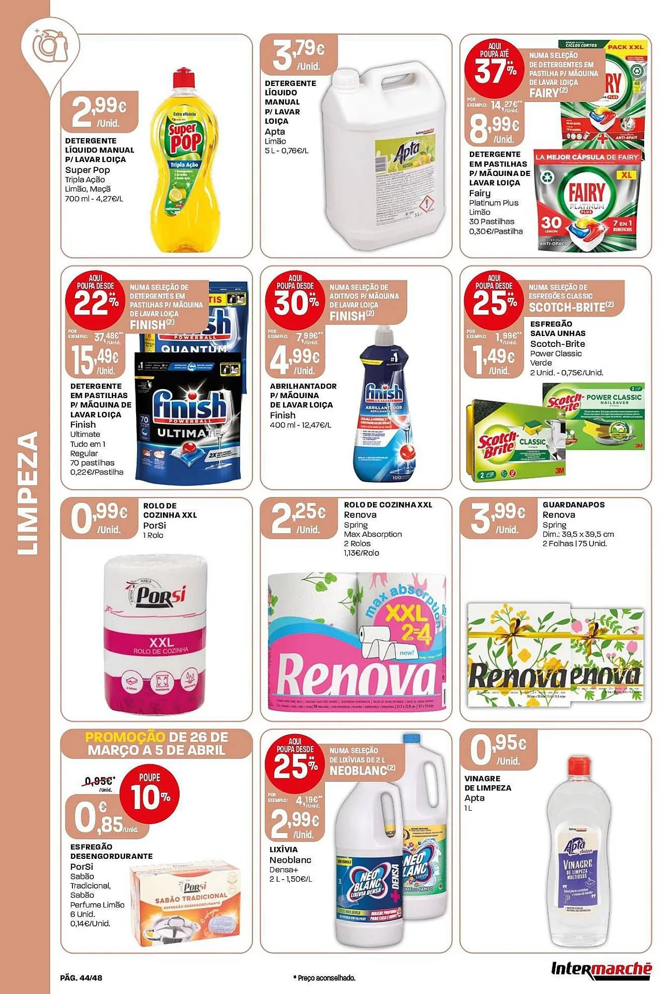 Folheto Folheto Intermarché de 26 de março até 5 de abril 2026 - Pagina 44