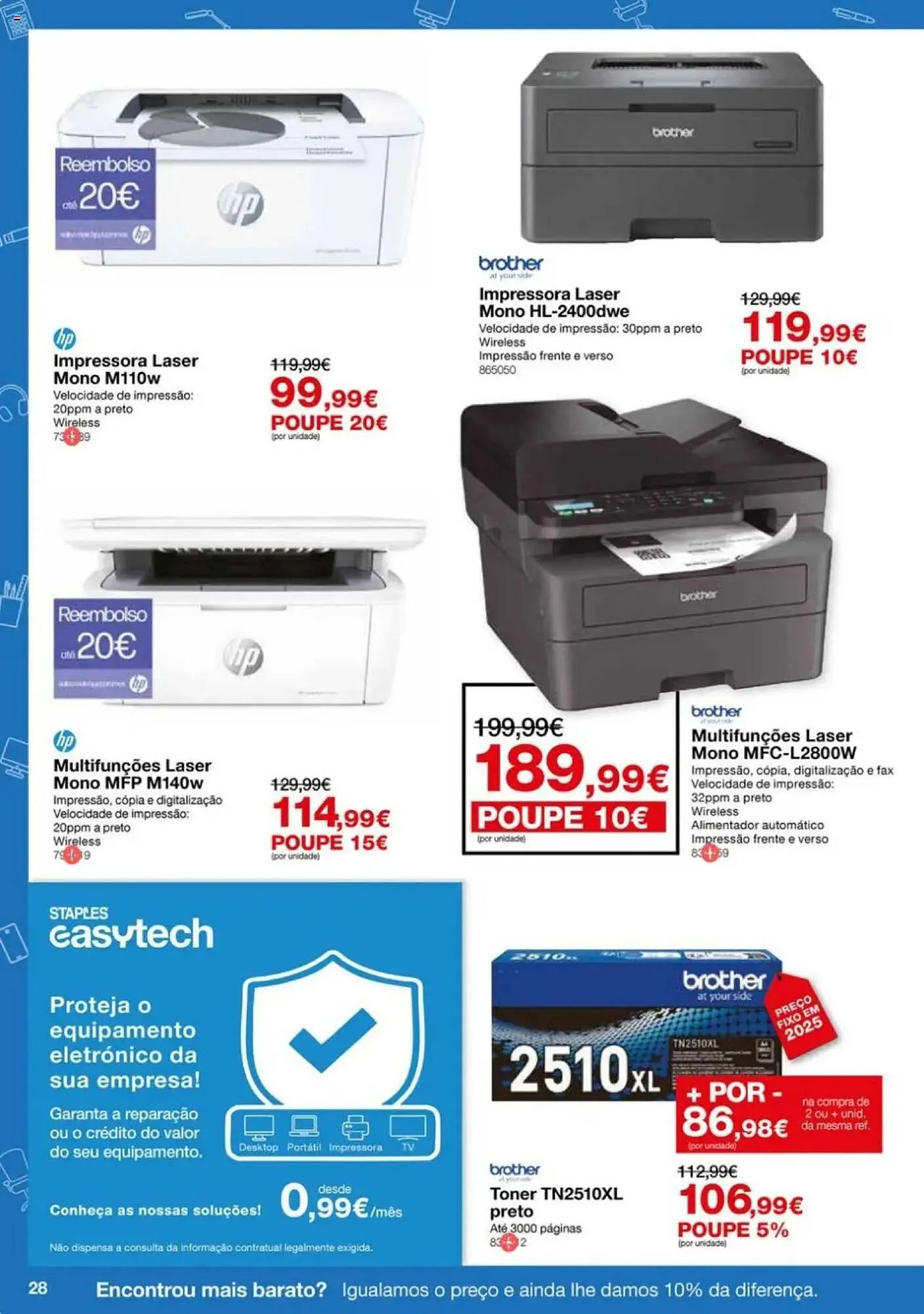 Folheto Folheto Staples de 2 de janeiro até 20 de fevereiro 2025 - Pagina 28