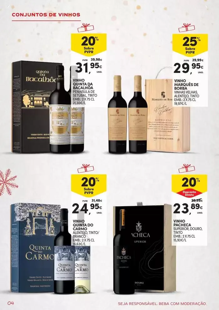 Folheto Presentes de Natal- Garrafeira de 29 de outubro até 24 de dezembro 2024 - Pagina 4