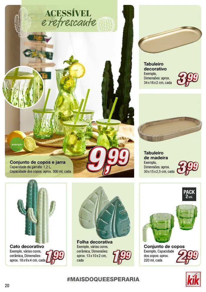 Folheto Mais poupança, mais verão! de 10 de junho até 16 de junho 2024 - Pagina 20