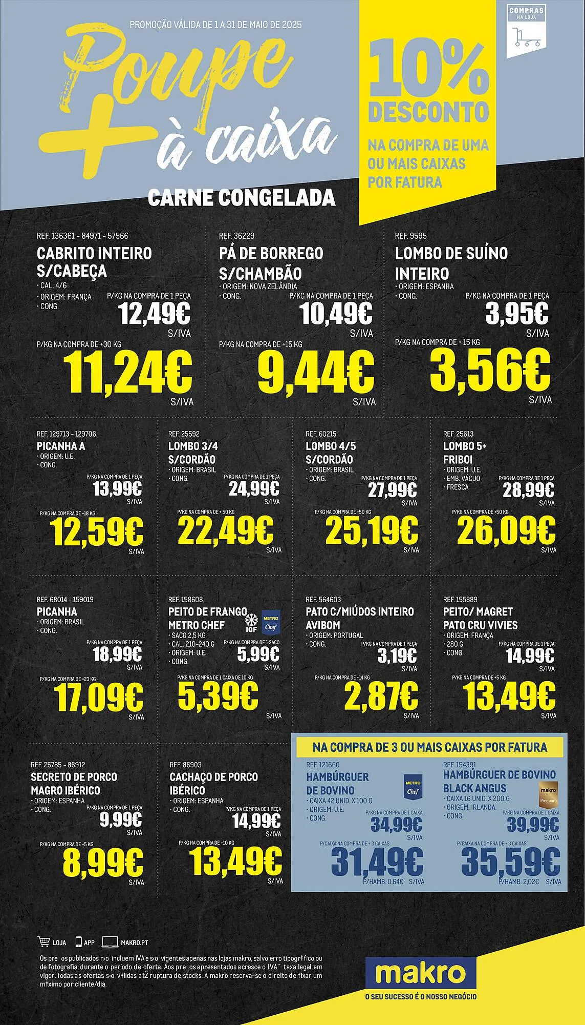 Folheto Folheto Makro de 1 de maio até 31 de maio 2025 - Pagina 1