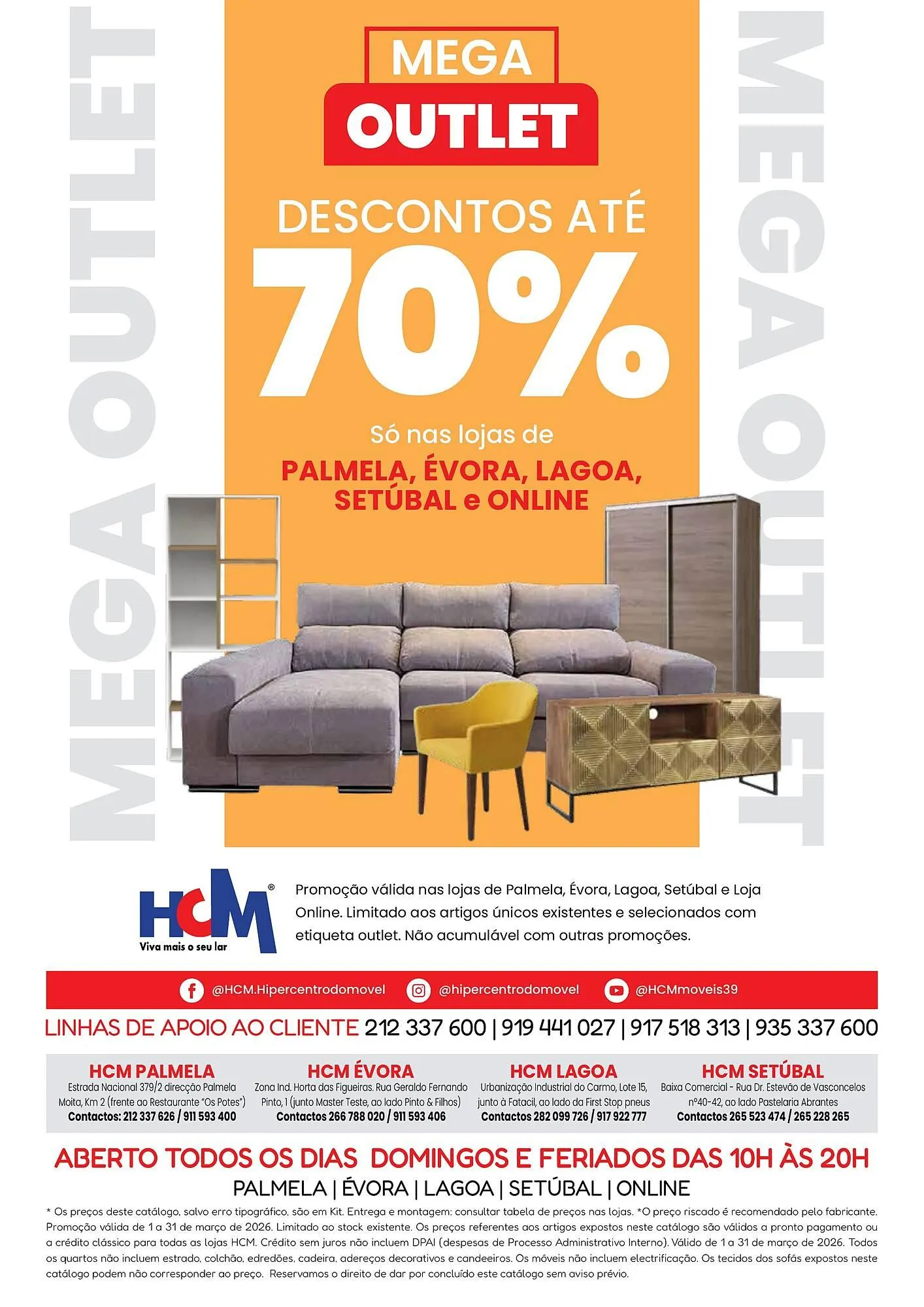 Folheto Folheto Hiper Centro do Móvel de 5 de março até 31 de março 2026 - Pagina 72