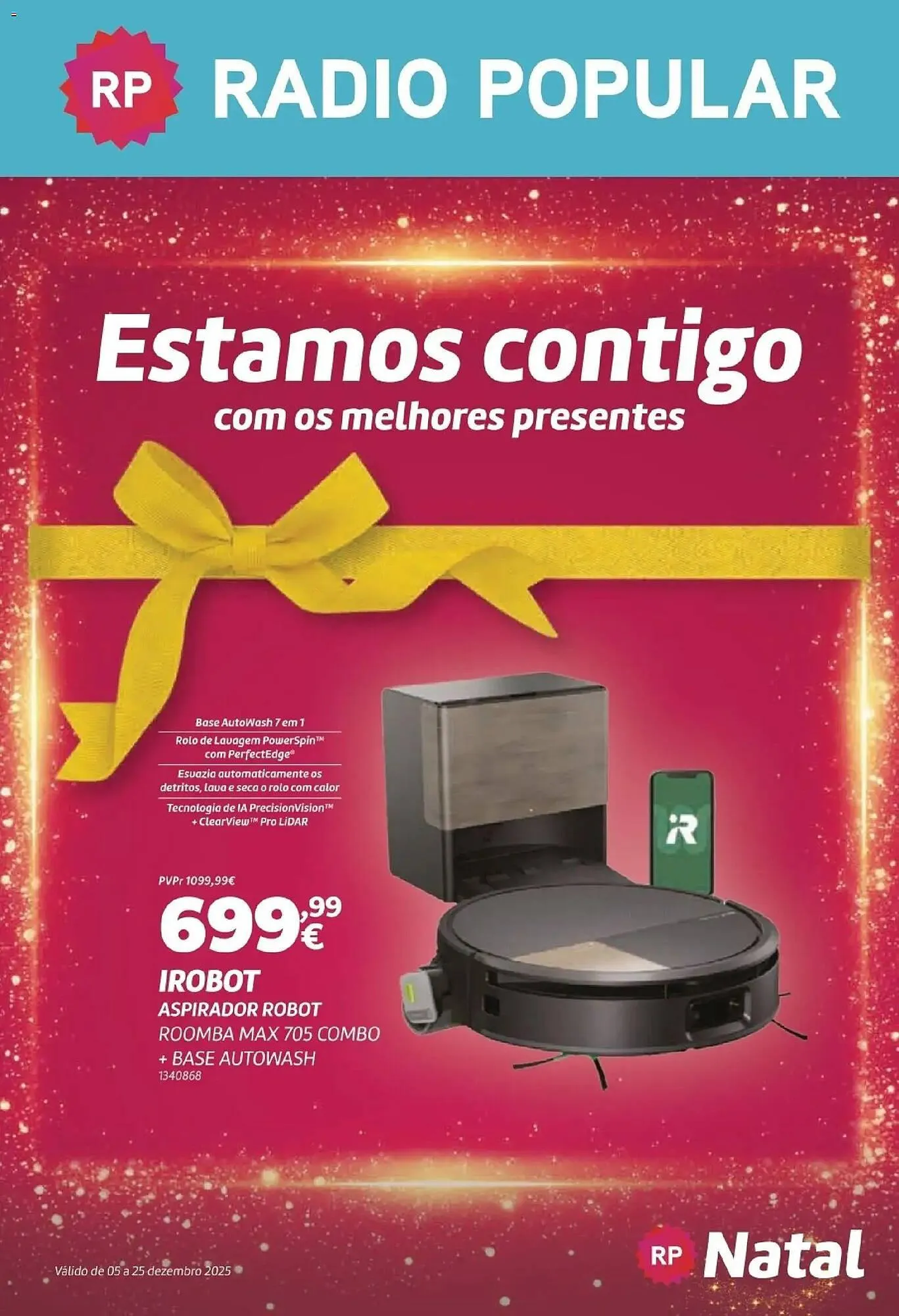 Folheto Folheto Radio Popular de 5 de dezembro até 26 de dezembro 2025 - Pagina 1