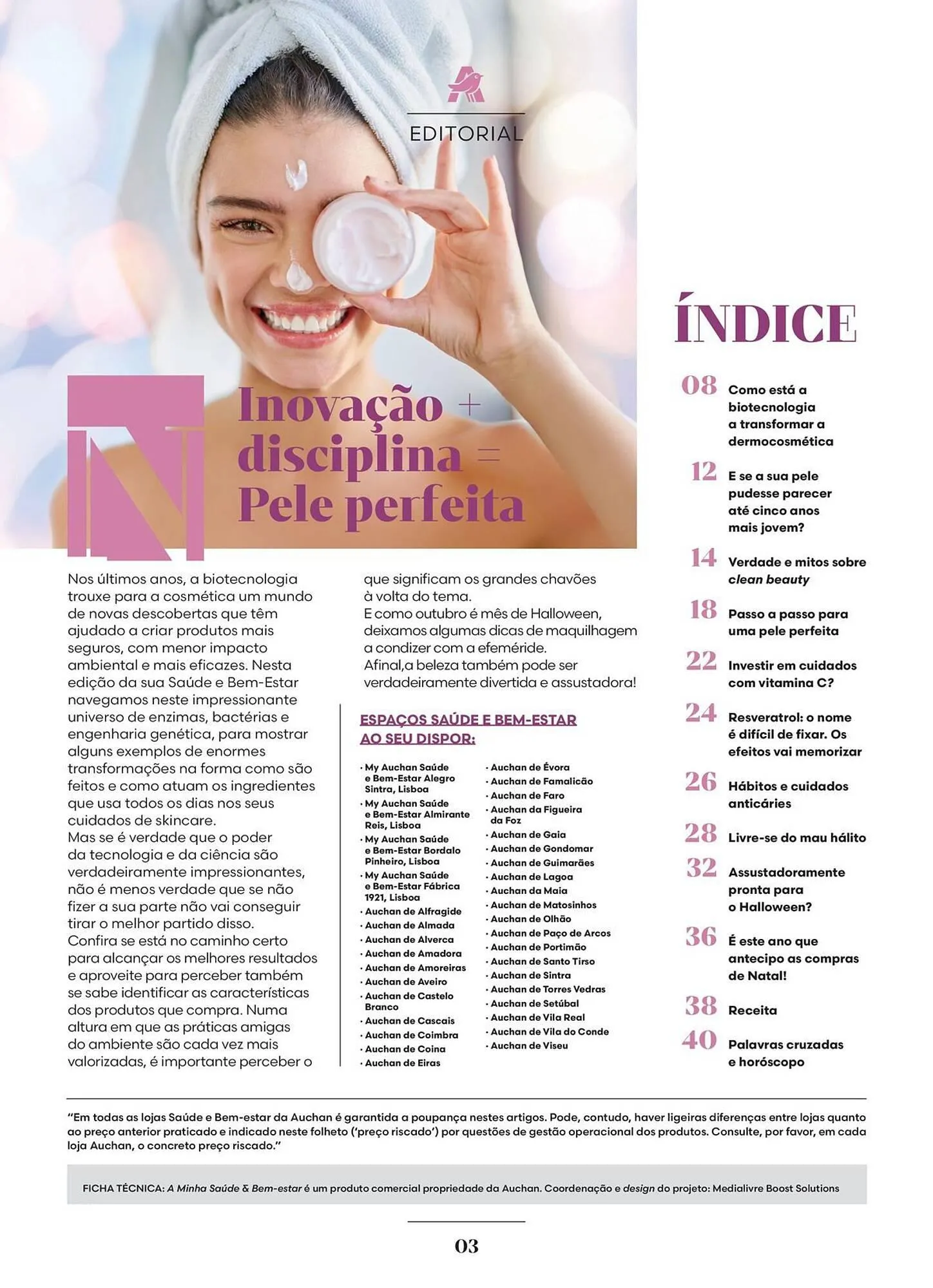 Folheto Folheto Auchan de 6 de outubro até 31 de outubro 2025 - Pagina 3