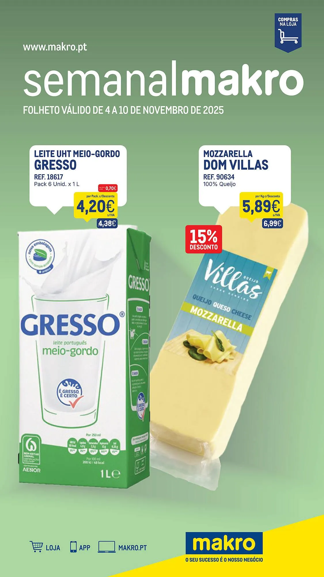 Folheto Catálogo Makro de 4 de novembro até 10 de novembro 2025 - Pagina 1