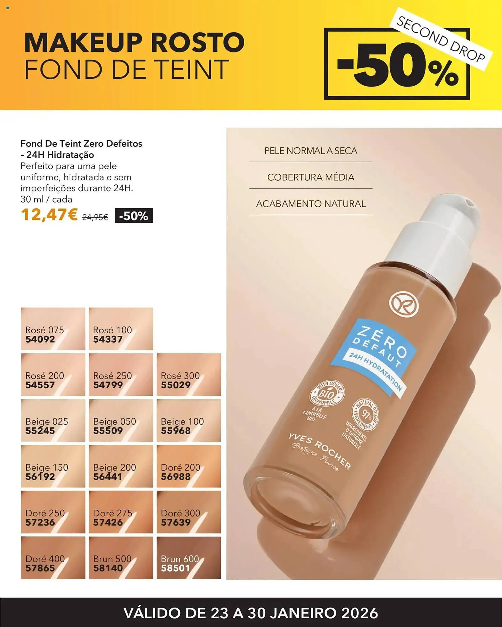 Folheto Catálogo Yves Rocher de 23 de janeiro até 31 de janeiro 2026 - Pagina 12