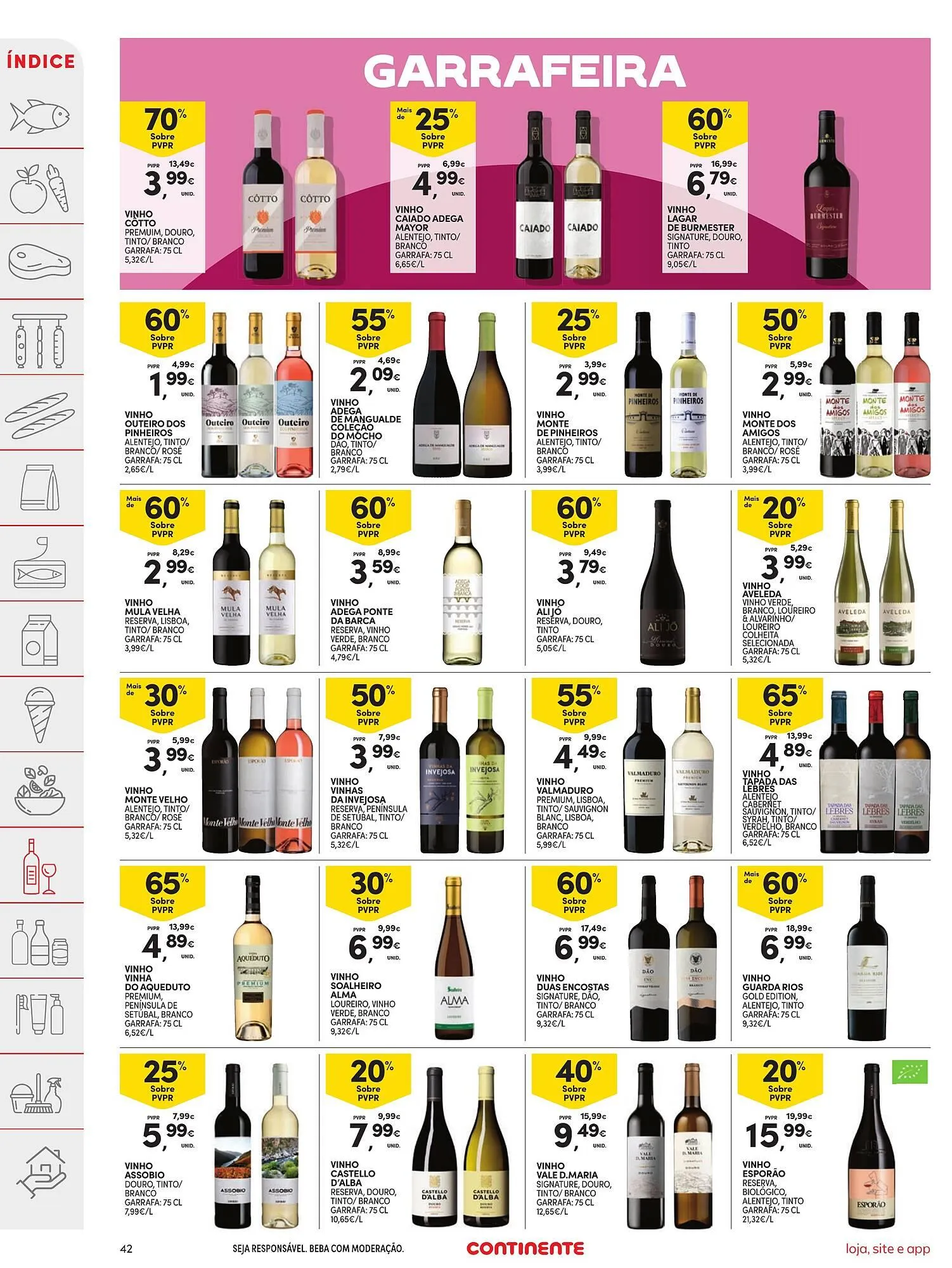 Folheto Folheto Continente de 3 de março até 9 de março 2026 - Pagina 42