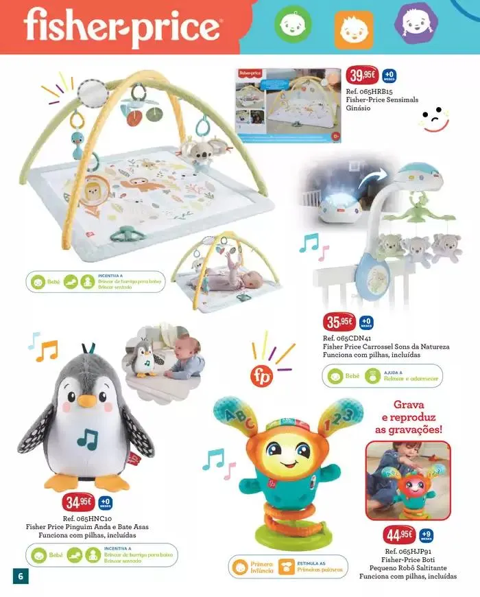 Folheto Catálogo De Brinquedos de 3 de dezembro até 31 de dezembro 2024 - Pagina 6