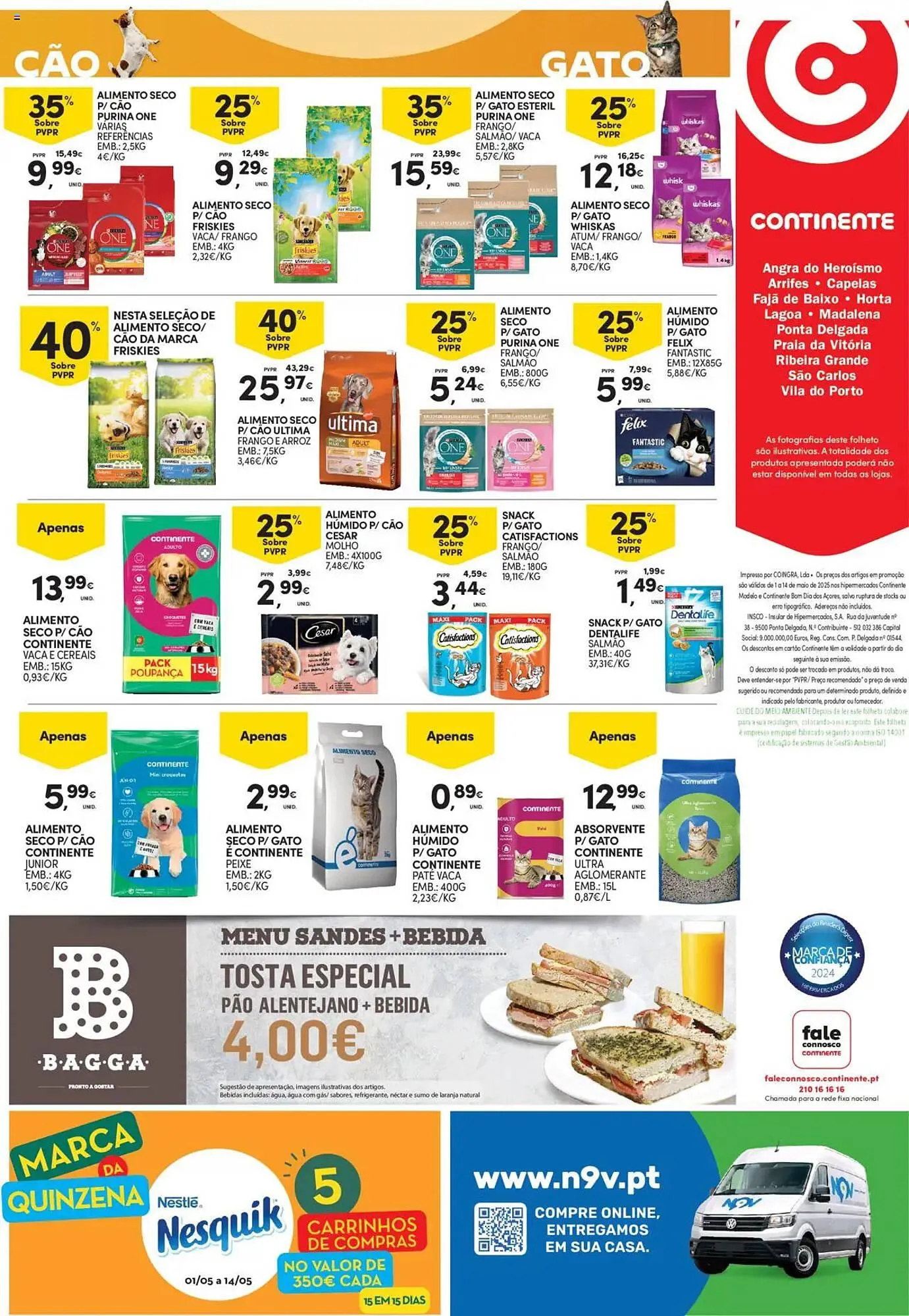 Folheto Folheto Continente de 1 de maio até 14 de maio 2025 - Pagina 28