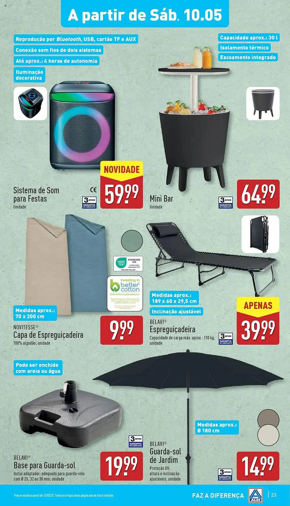 Folheto Folheto ALDI de 7 de maio até 13 de maio 2025 - Pagina 23