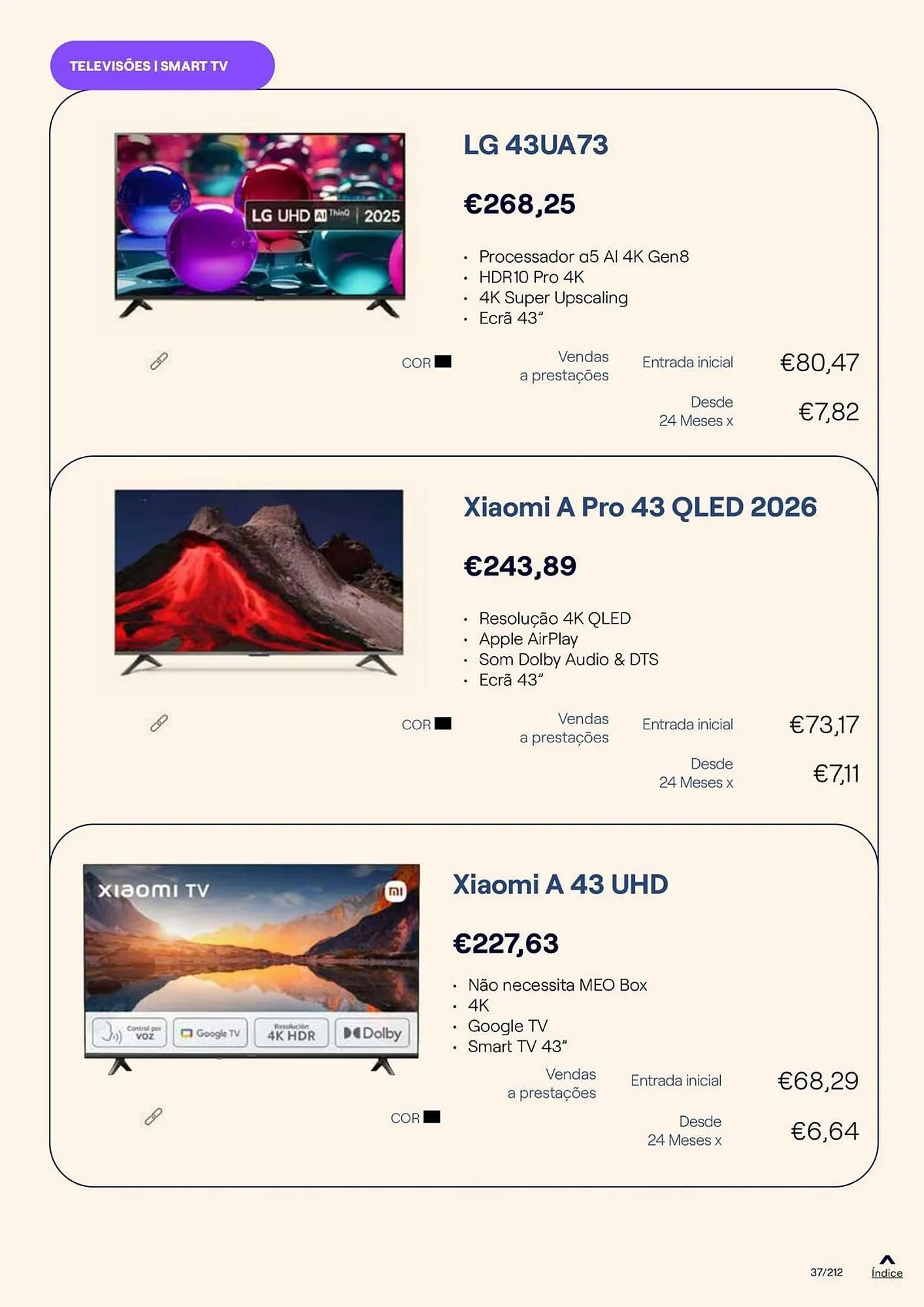 Folheto Catálogo MEO de 20 de outubro até 31 de dezembro 2025 - Pagina 37