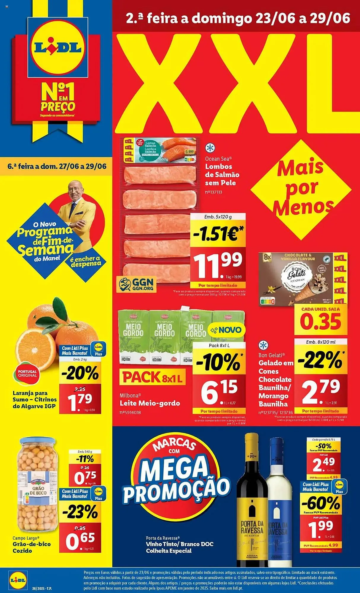 Folheto Folheto Lidl de 23 de junho até 29 de junho 2025 - Pagina 1